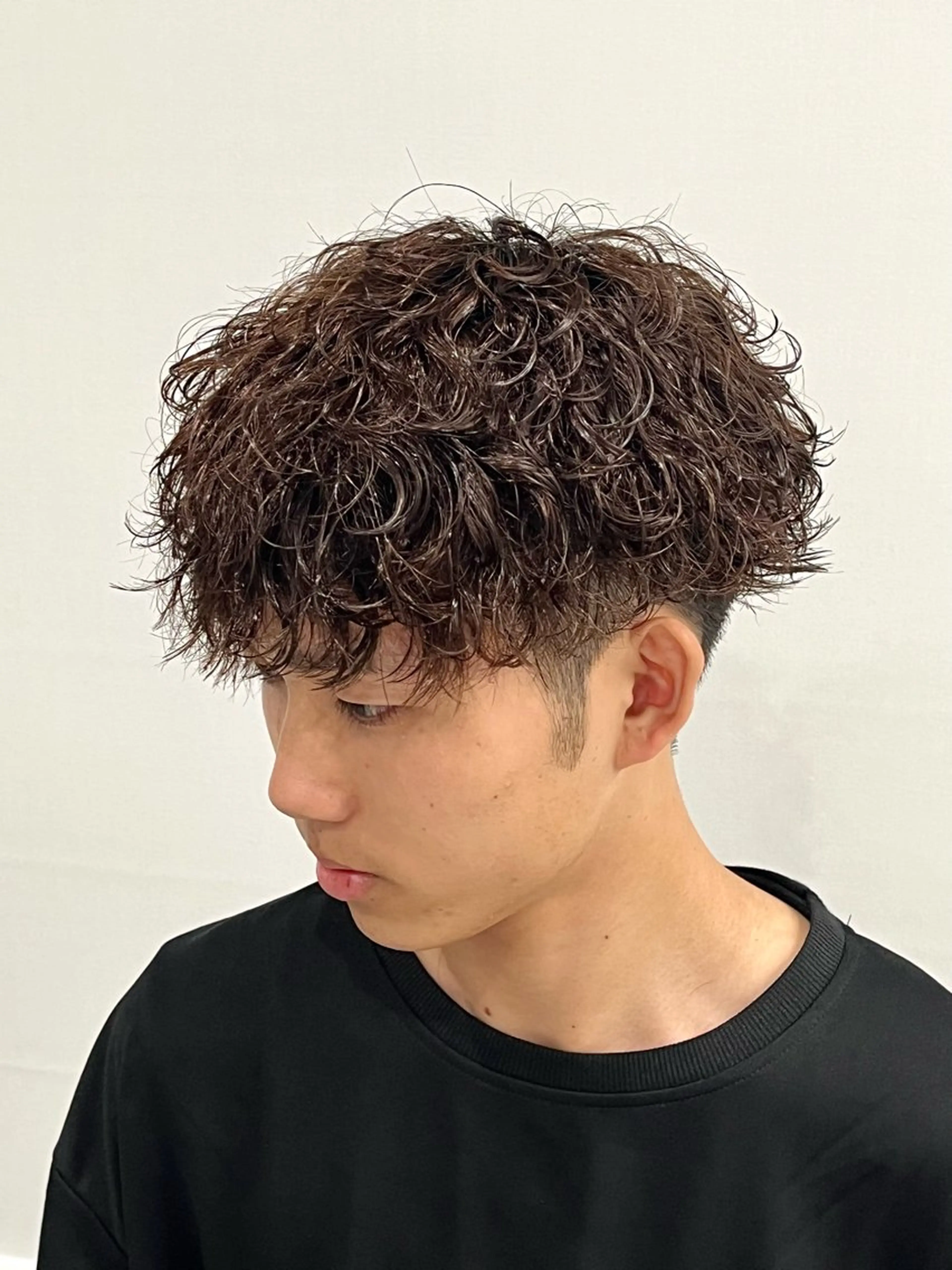 パーマ メンズ 🏁片倉 玲旺🏁のヘアスタイル