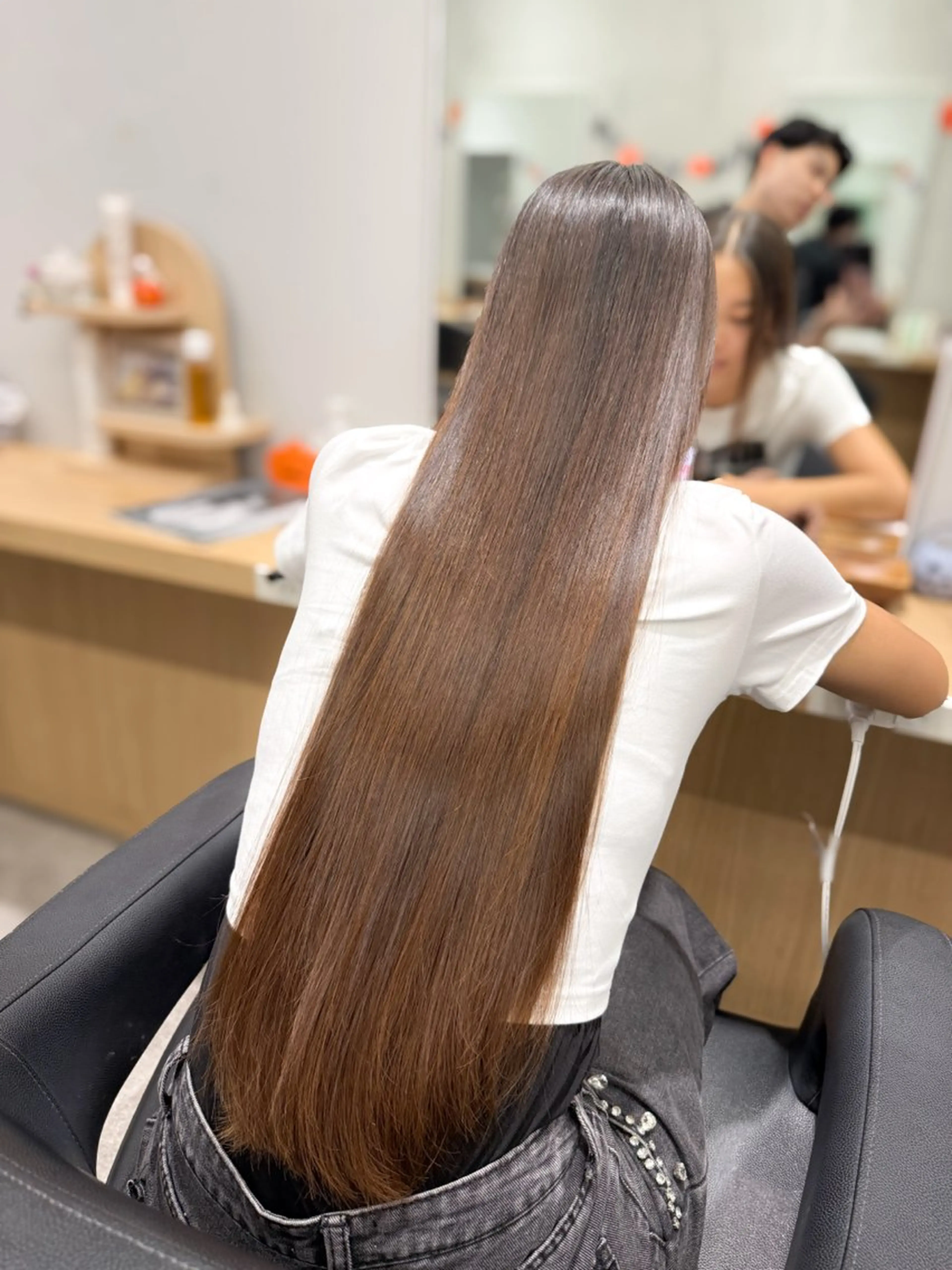 ロング 髪質改善 カット トリートメント 雰囲気似合わせ/永田 汰伊智/艶カラー🫧のヘアスタイル