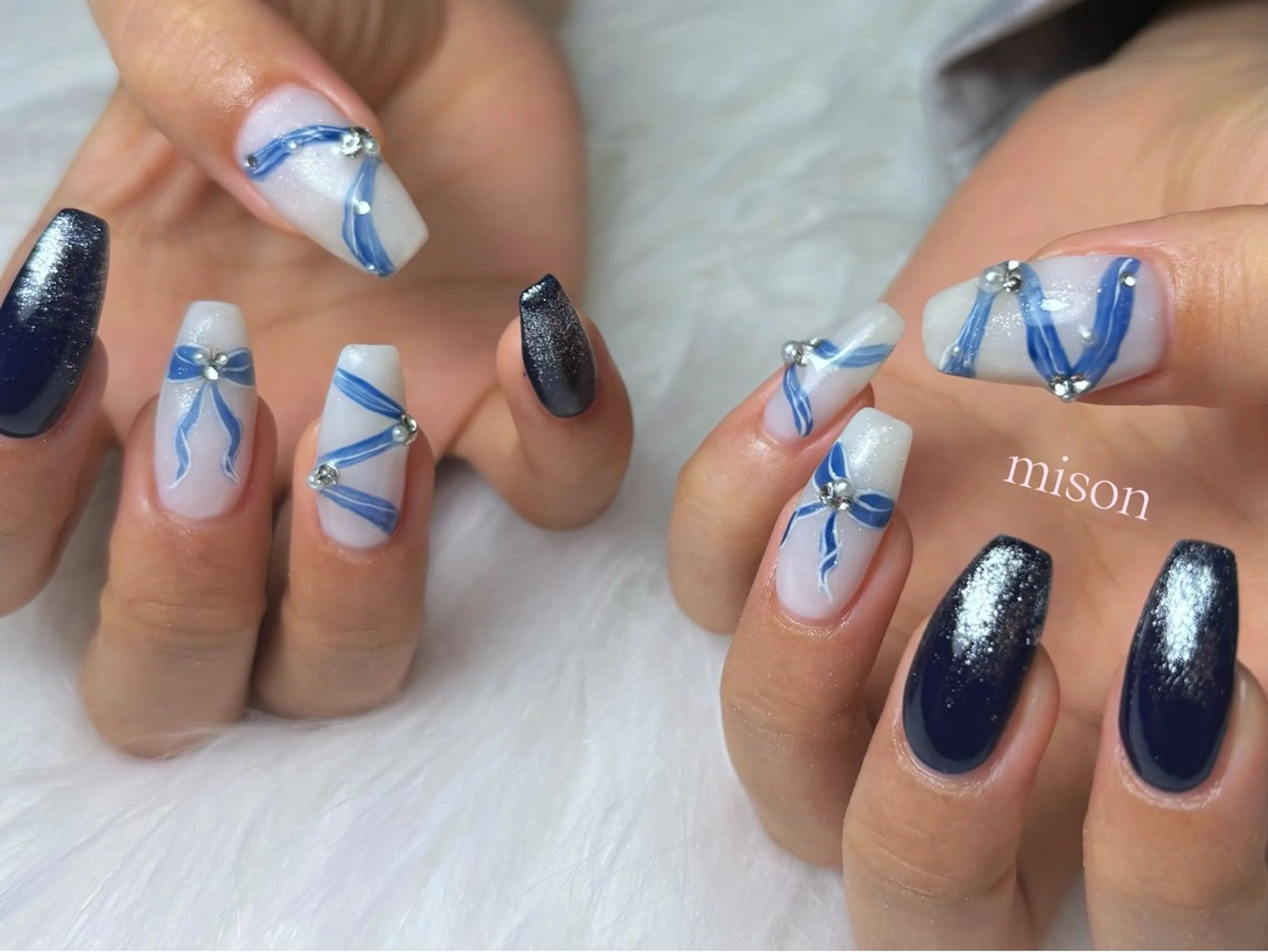 ネイル mison所属・mison 安形友花のネイルデザイン