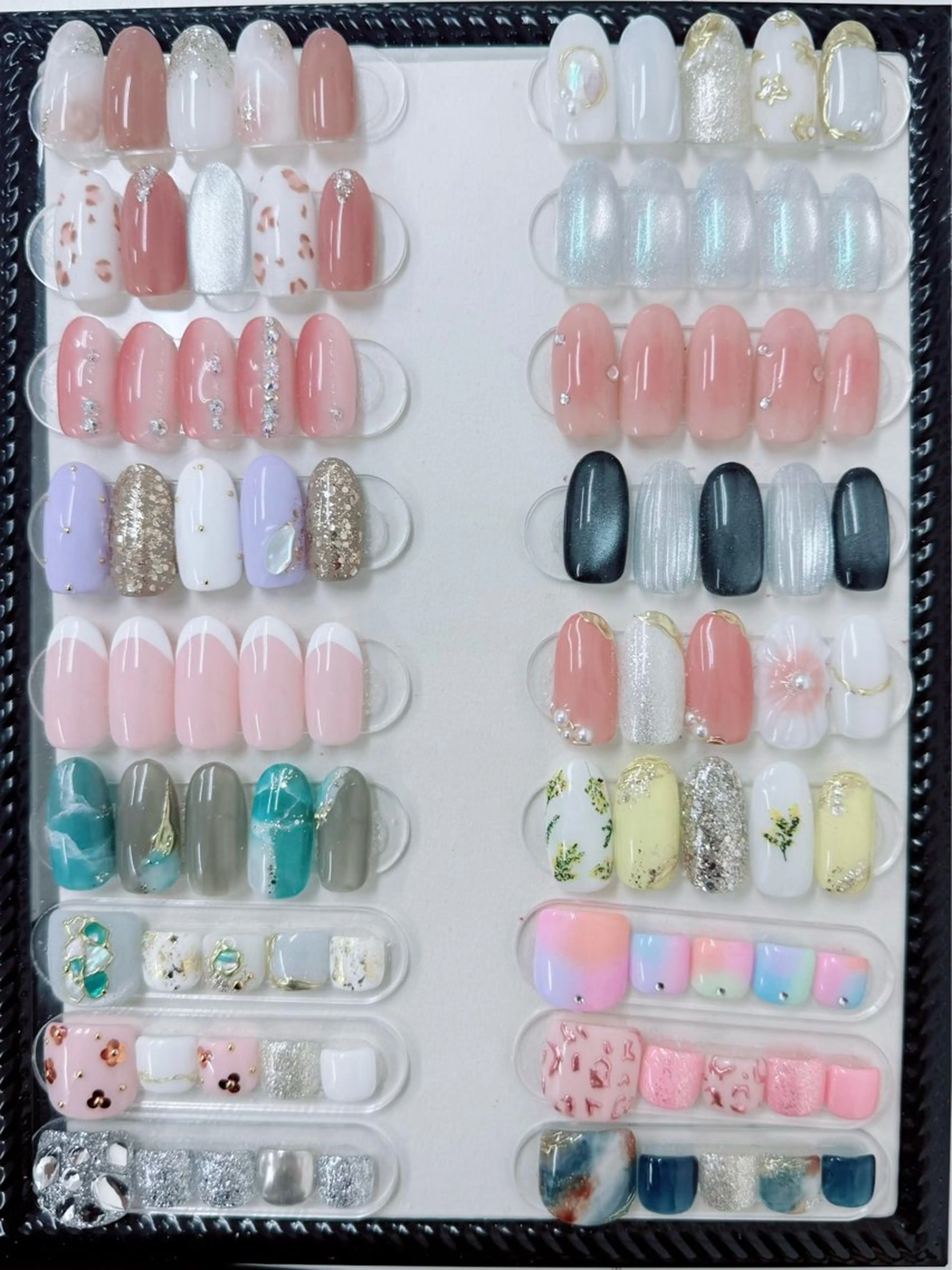 【付替オフなし】【ハンドモデル様】定額アートコースの写真