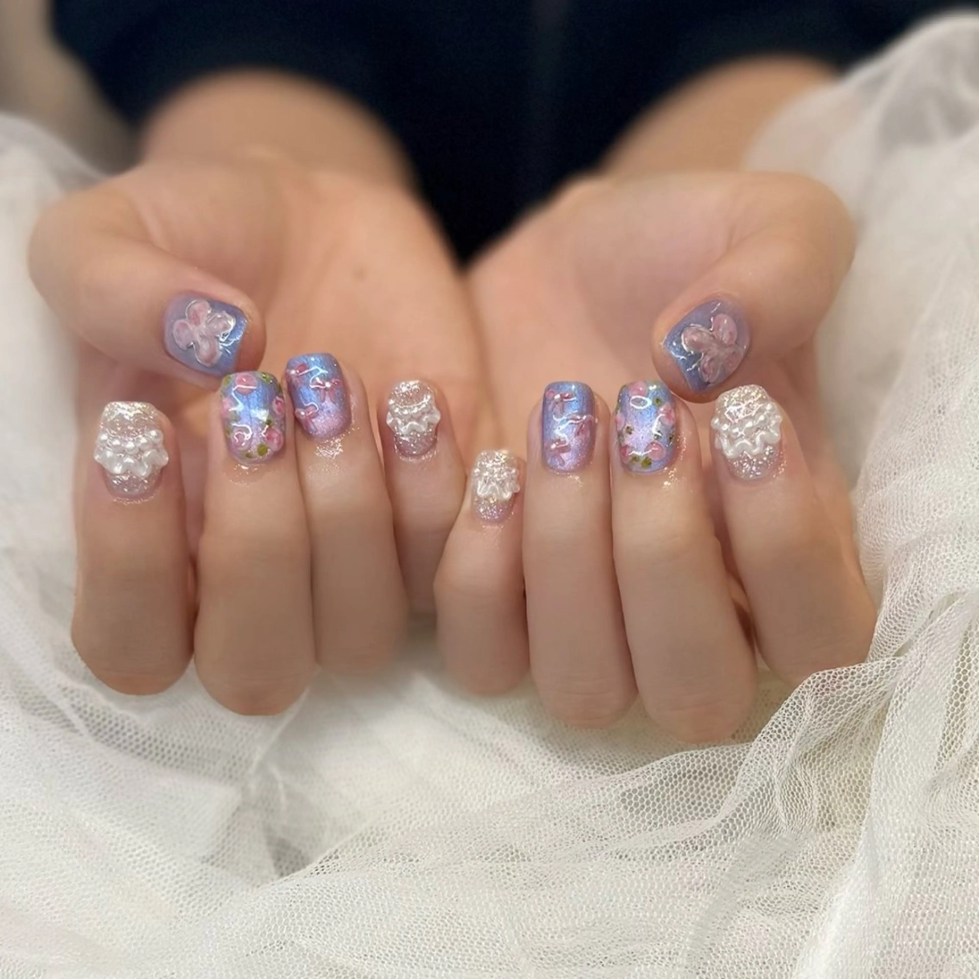 ネイル アートネイル ハンドネイル 新井 ひなののネイルデザイン