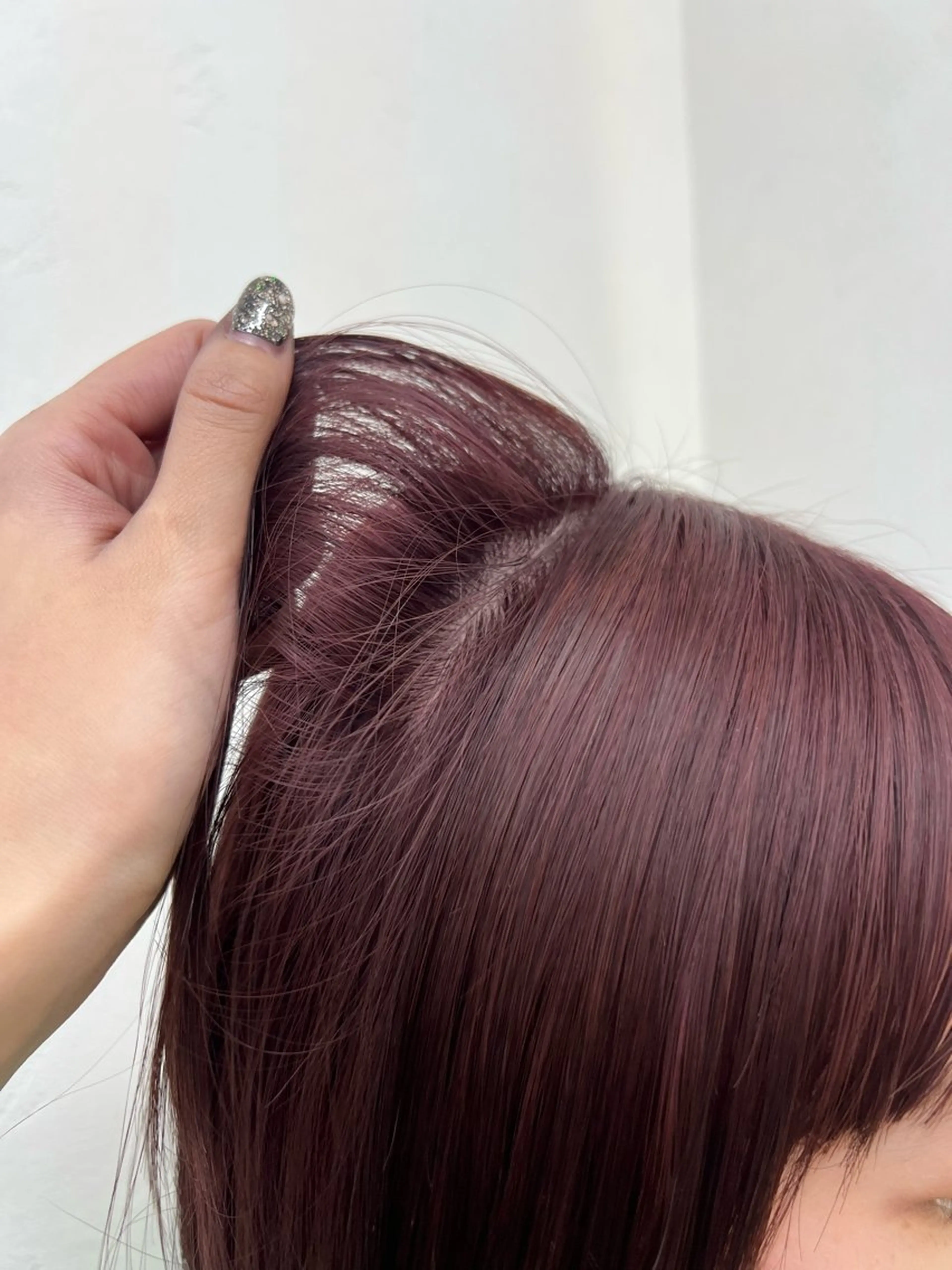 カラー ブリーチ ラベンダーカラー ピンクカラー ピンクラベンダー 🎀ベージュカラー/ kae🎀のヘアスタイル