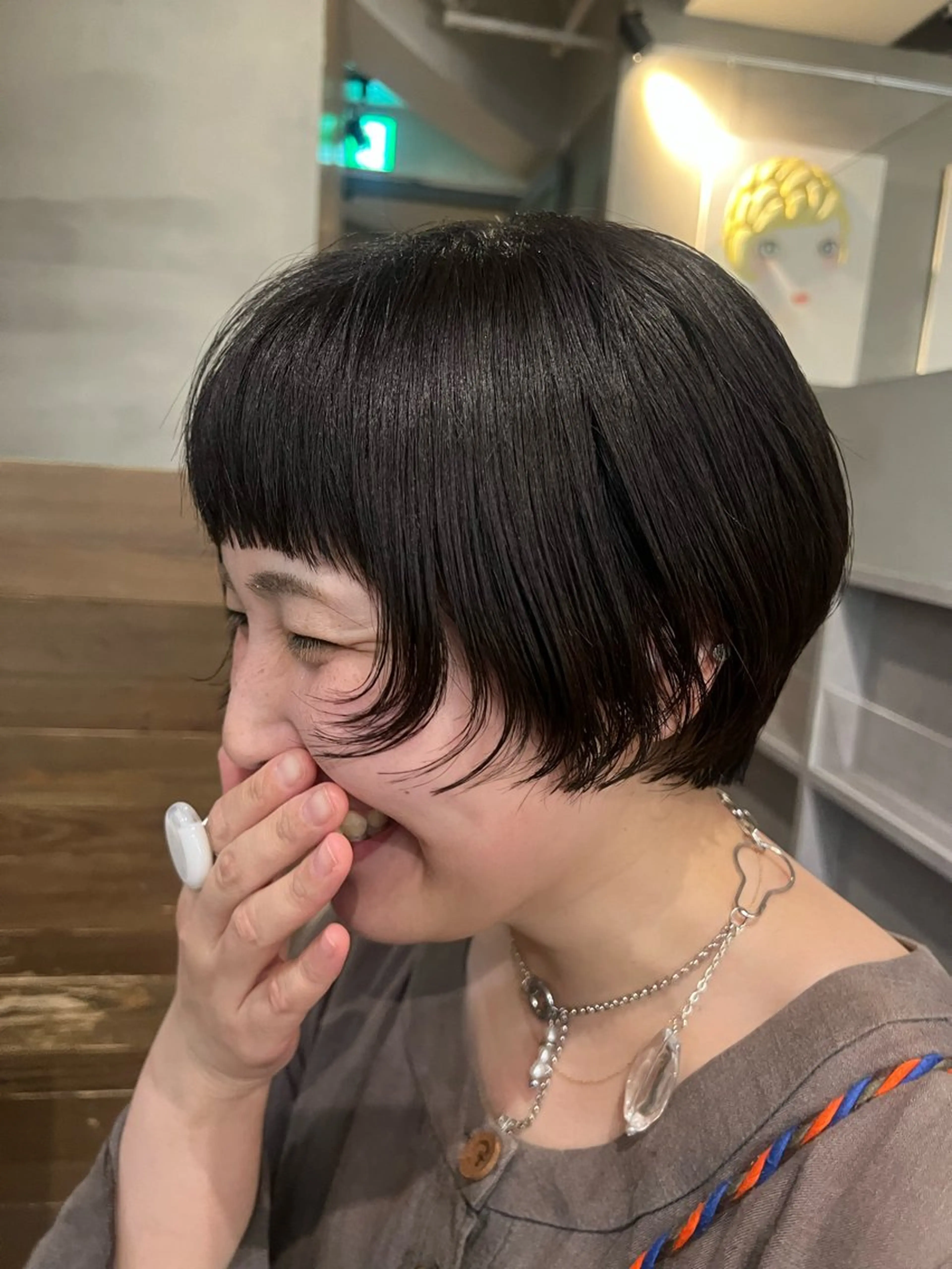 ショート anti所属・小川 実夢のヘアスタイル