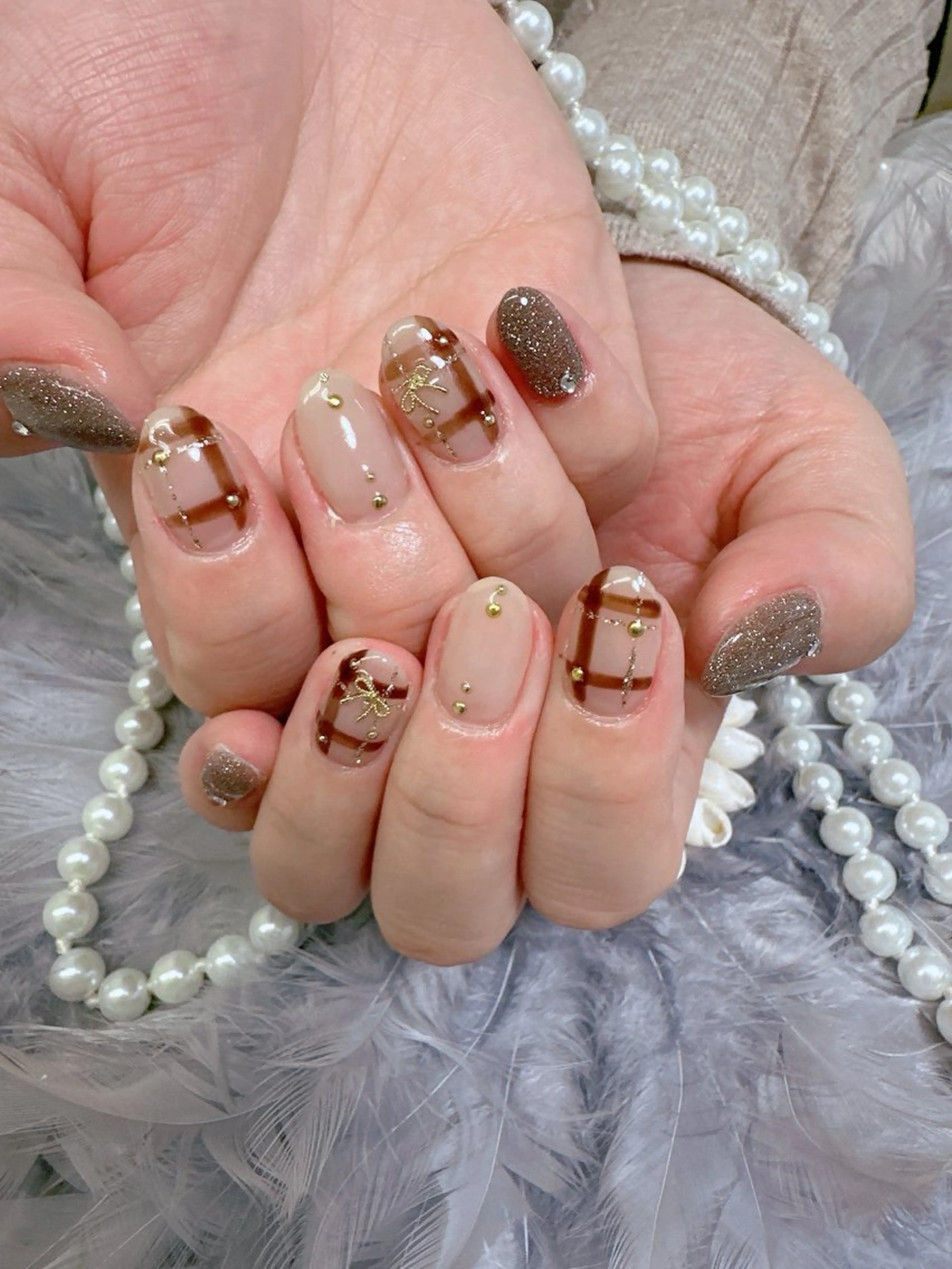 ネイル フラッシュネイル ハンドネイル Pretty Nail Salon     　(ジェル&ケア)所属・Pretty Nail Salonのネイルデザイン