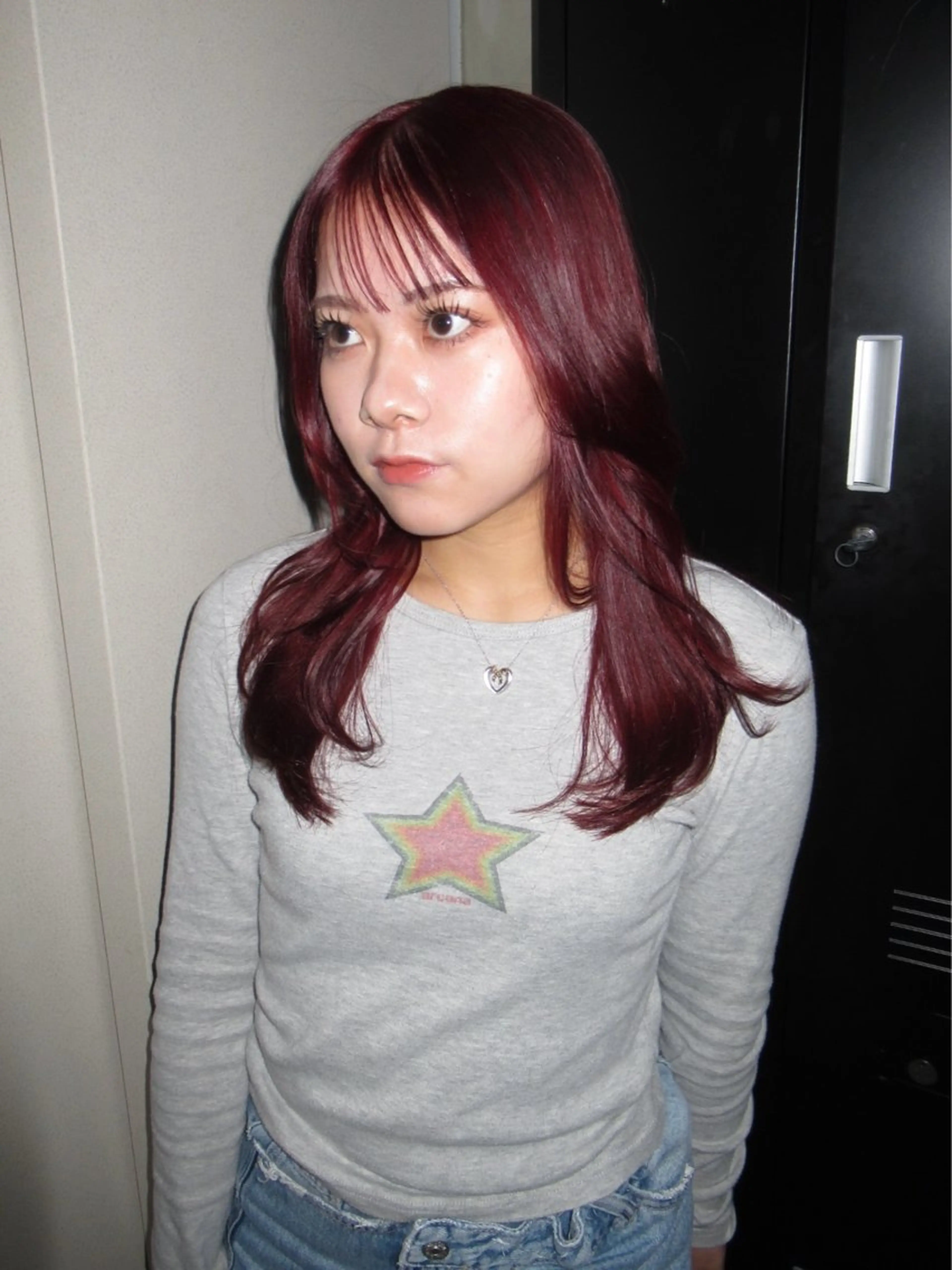 セミロング カット ヘアカラー トリートメント wabi【ワビ】所属・manami/ヘア セット/ハイトーンのヘアスタイル