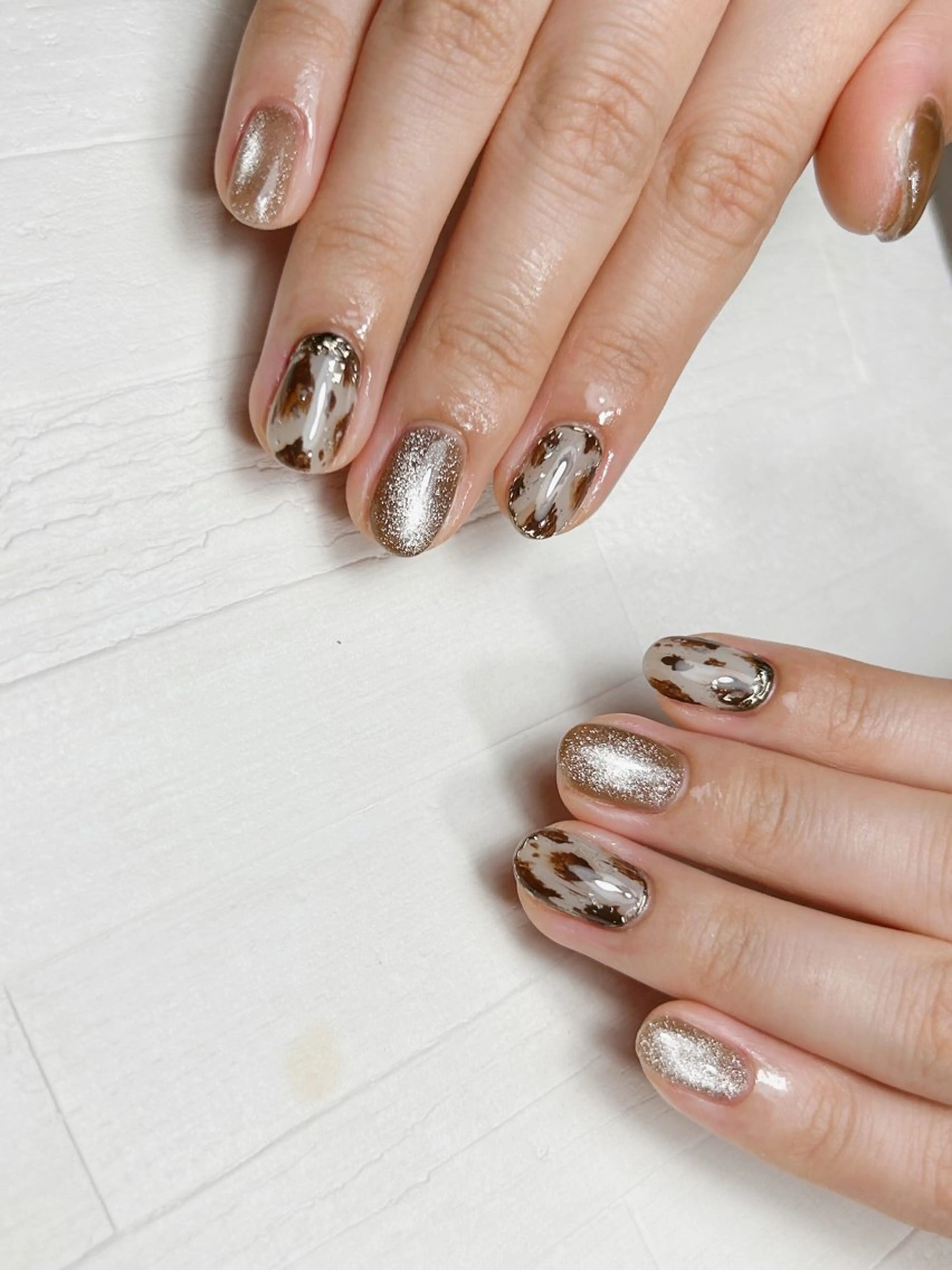 ネイル ハンドネイル 大崎 奈々のネイルデザイン