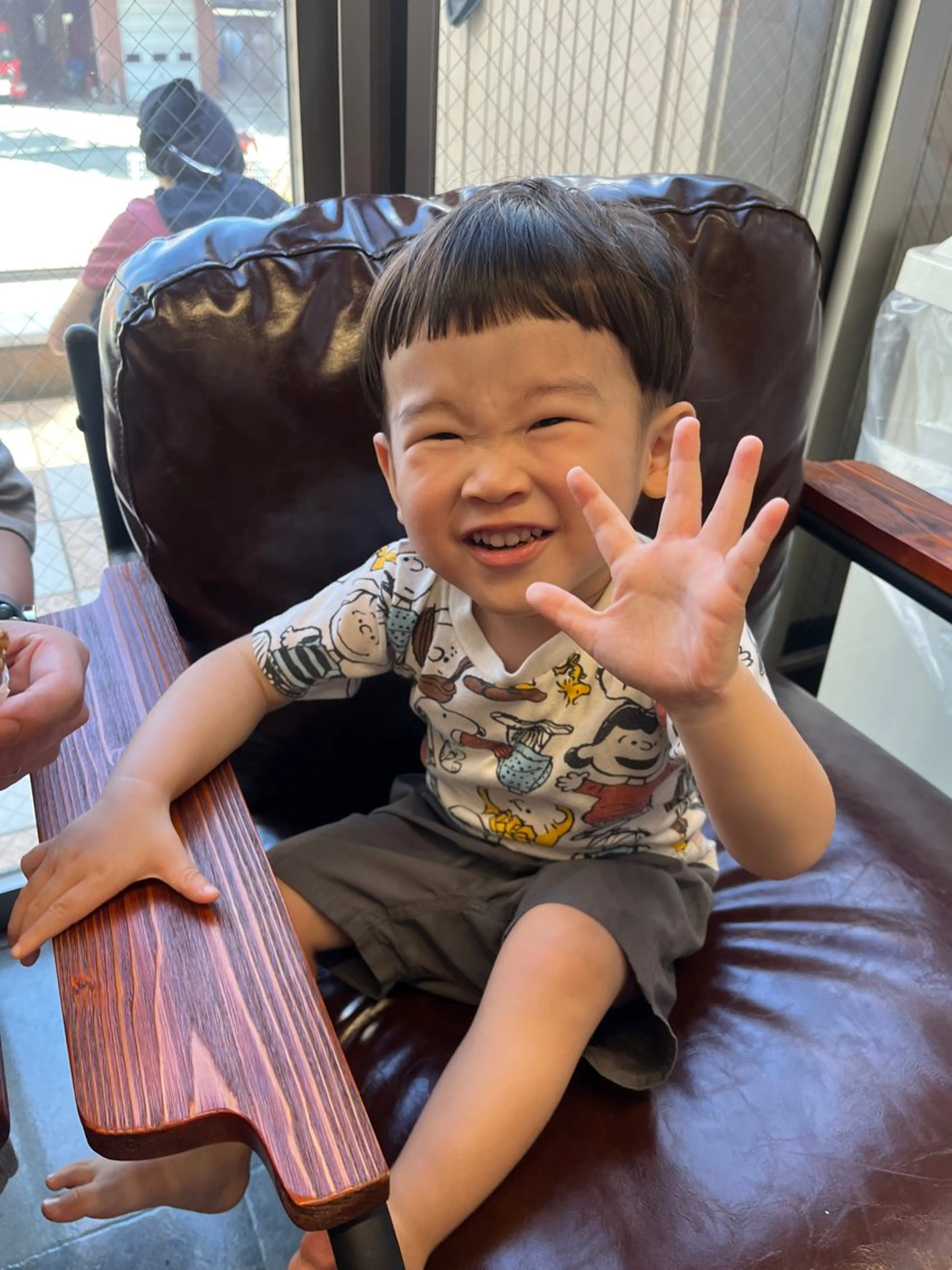 ショート カラー メンズ キッズ トリートメント times salon名駅所属・久木原 ゆりのヘアスタイル