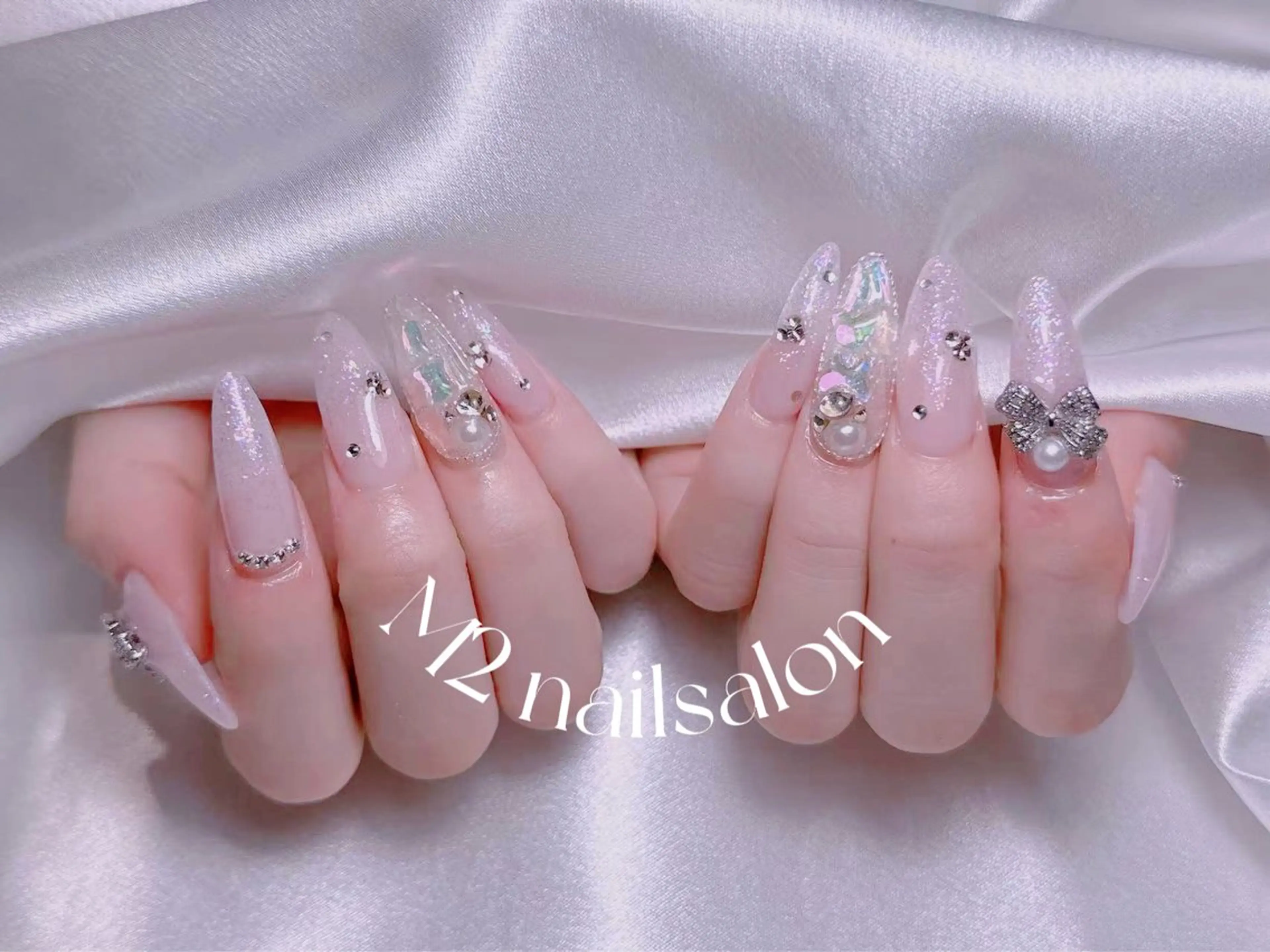 ネイル ハンドネイル 長さだし専門店 M2　rikaのネイルデザイン