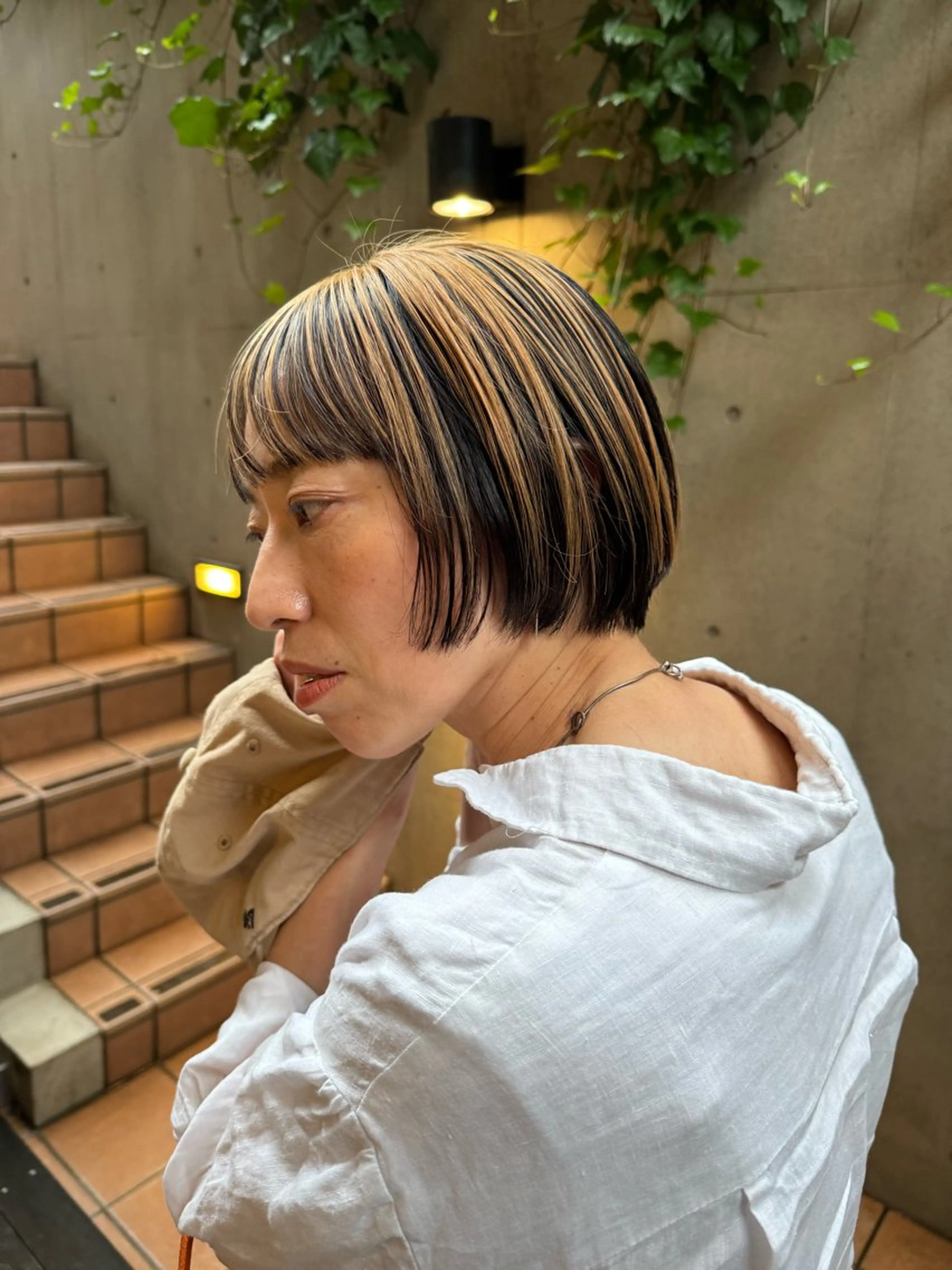 ショート カラー カット トリートメント ボブ/ショート 吉田竣のヘアスタイル
