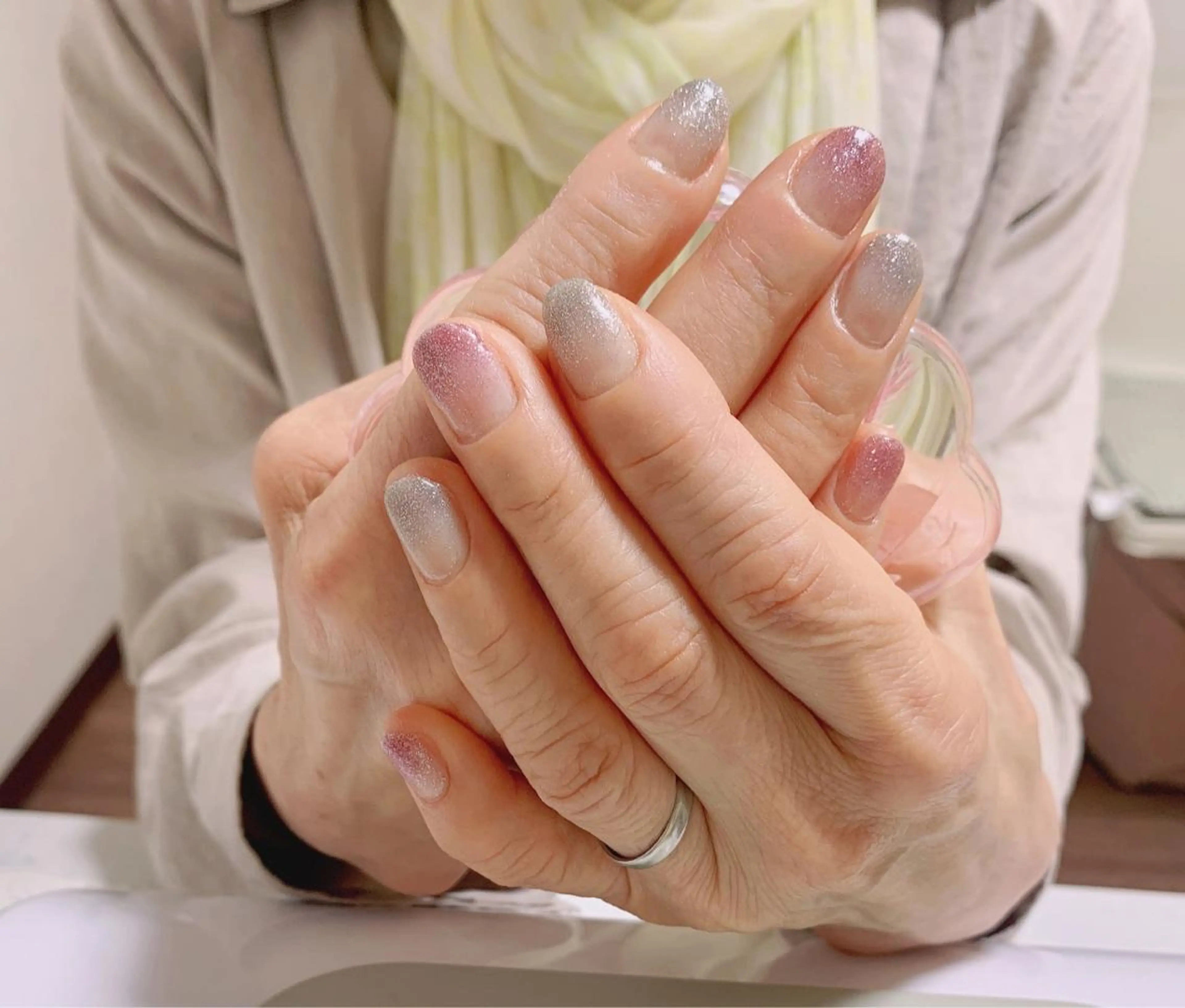 ネイル グラデーション 林 ✨syousyouのネイルデザイン