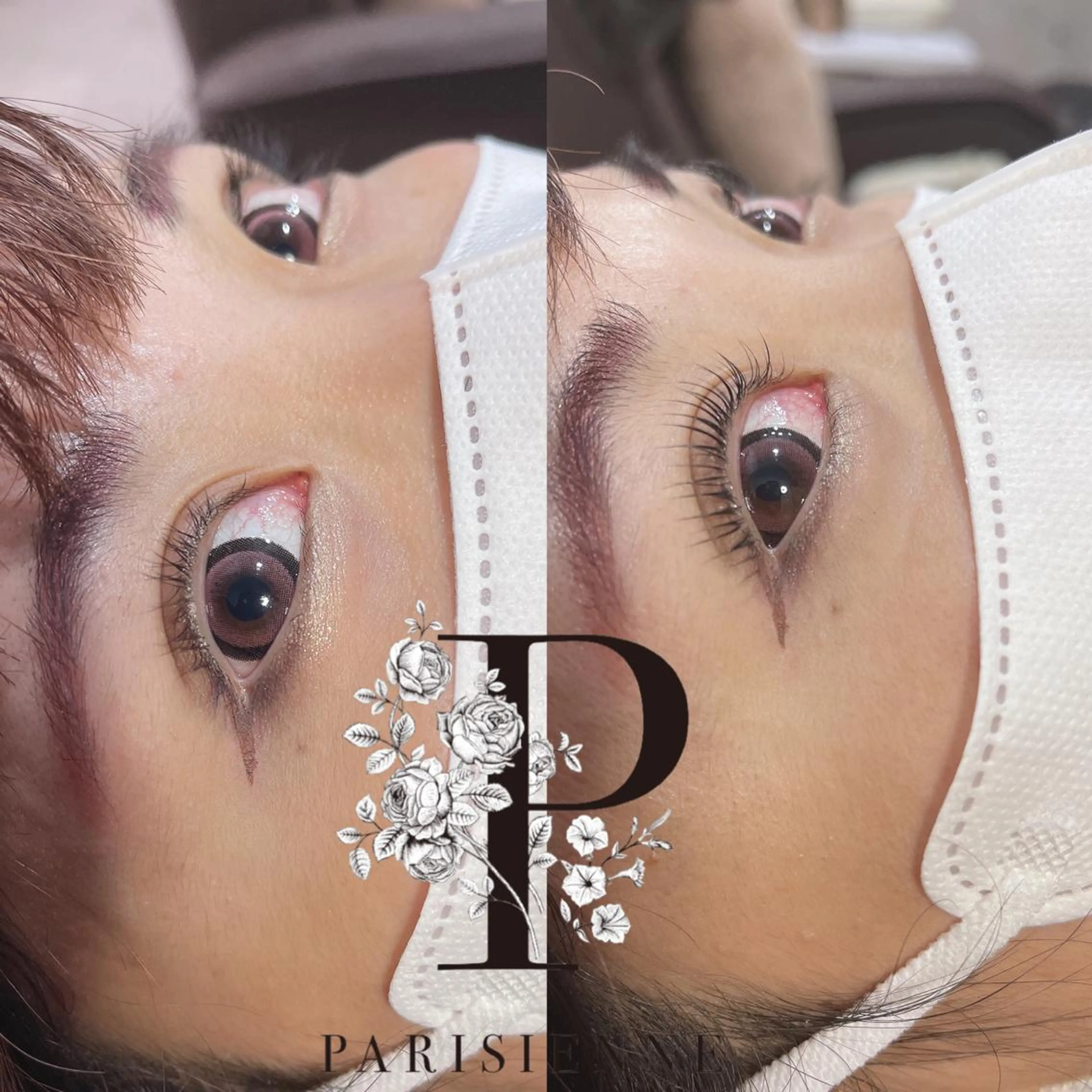 マツエク・マツパ パリジェンヌラッシュリフト 佐々木 夏帆のマツエク・マツパデザイン