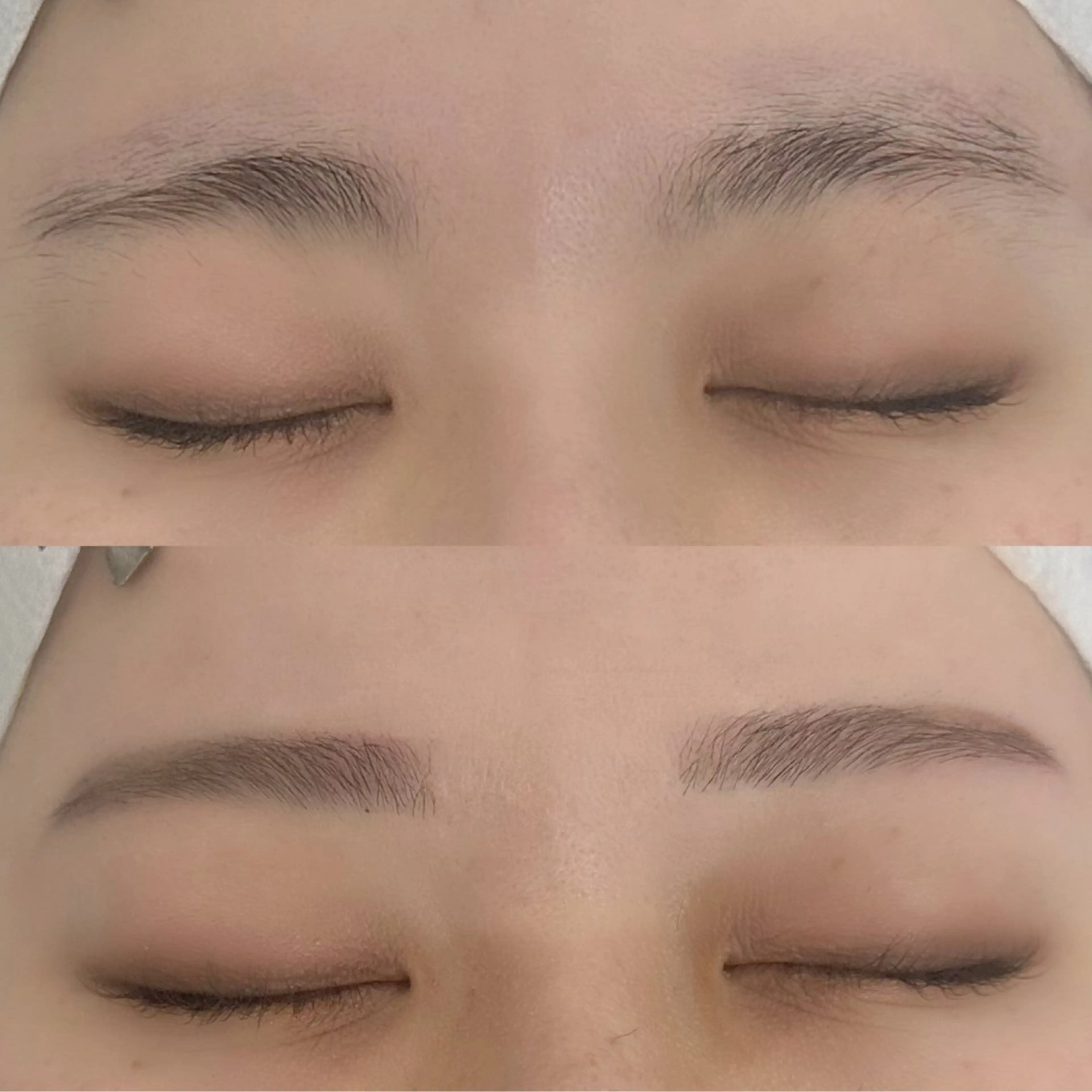 《ナチュラル眉🌱》美眉アイブロウWAX＋間引き (メイク込) ¥5000の写真