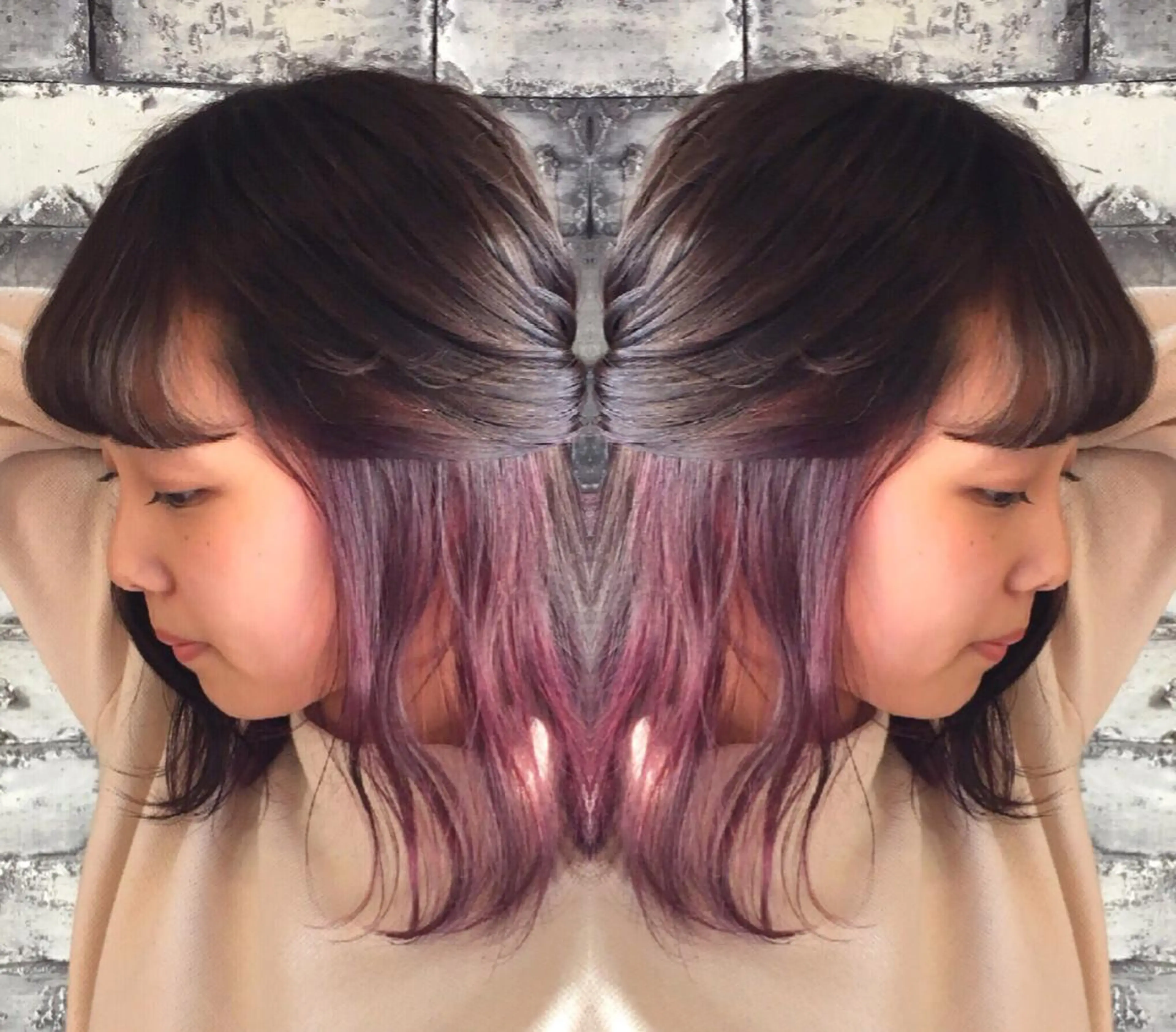 ミディアム 外国人風カラー ヘアカラー トリートメント ヘアセット ❤️千葉県代表❤️ 店長❤️柿本翔一朗のヘアスタイル