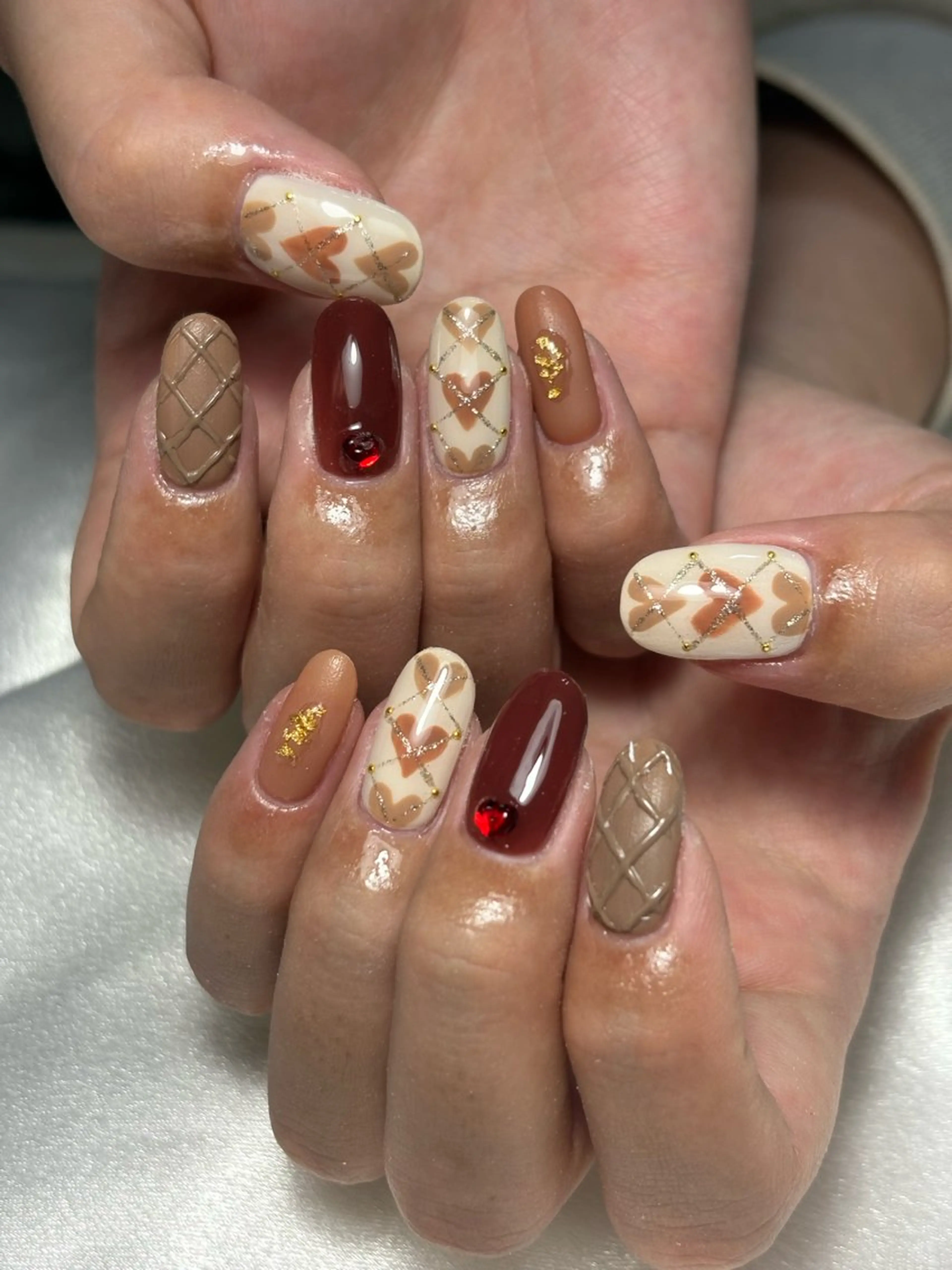 ネイル ハンドネイル フットネイル ✴︎ Delightのネイルデザイン