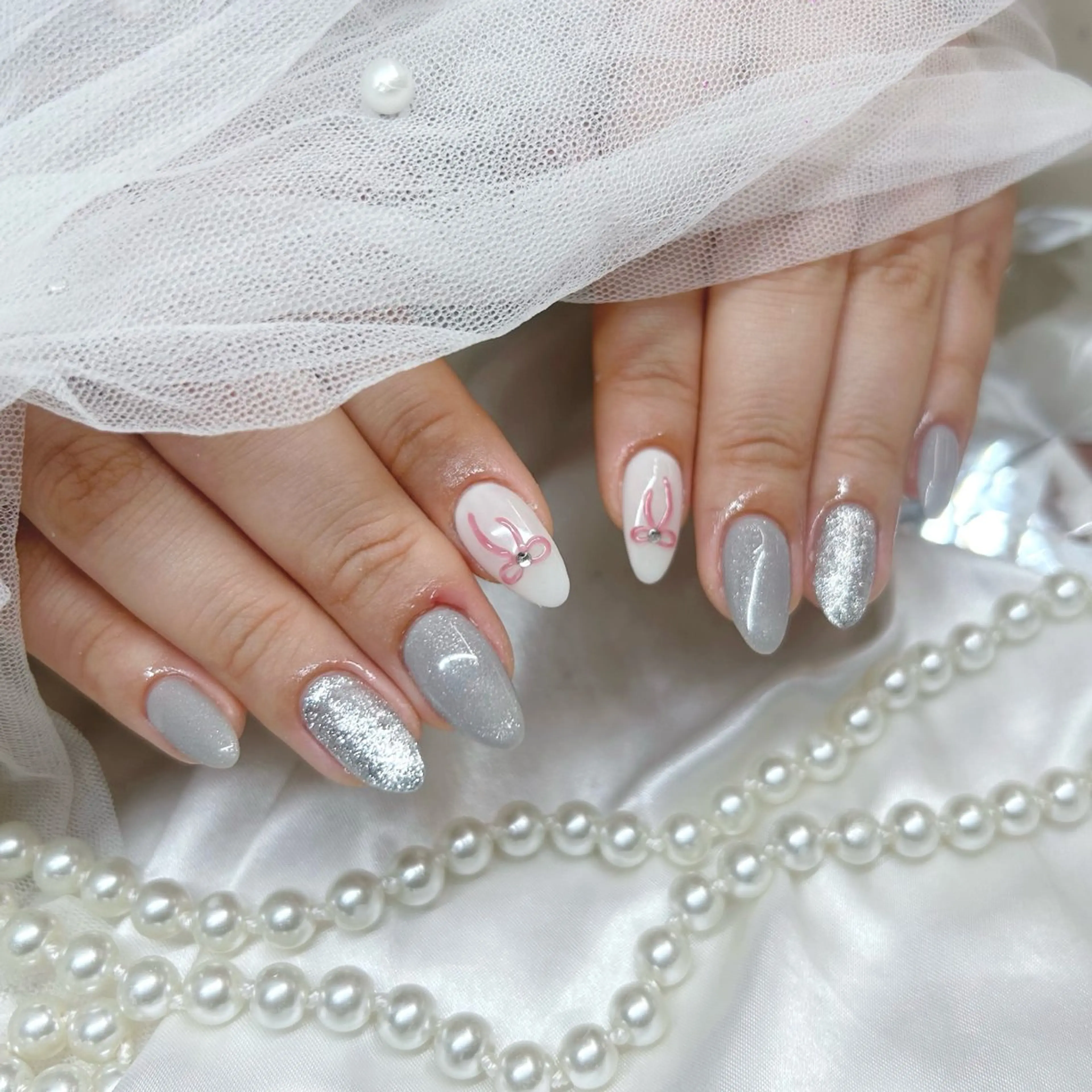 ミディアム ハンドネイル Nailsalon Angeのネイルデザイン