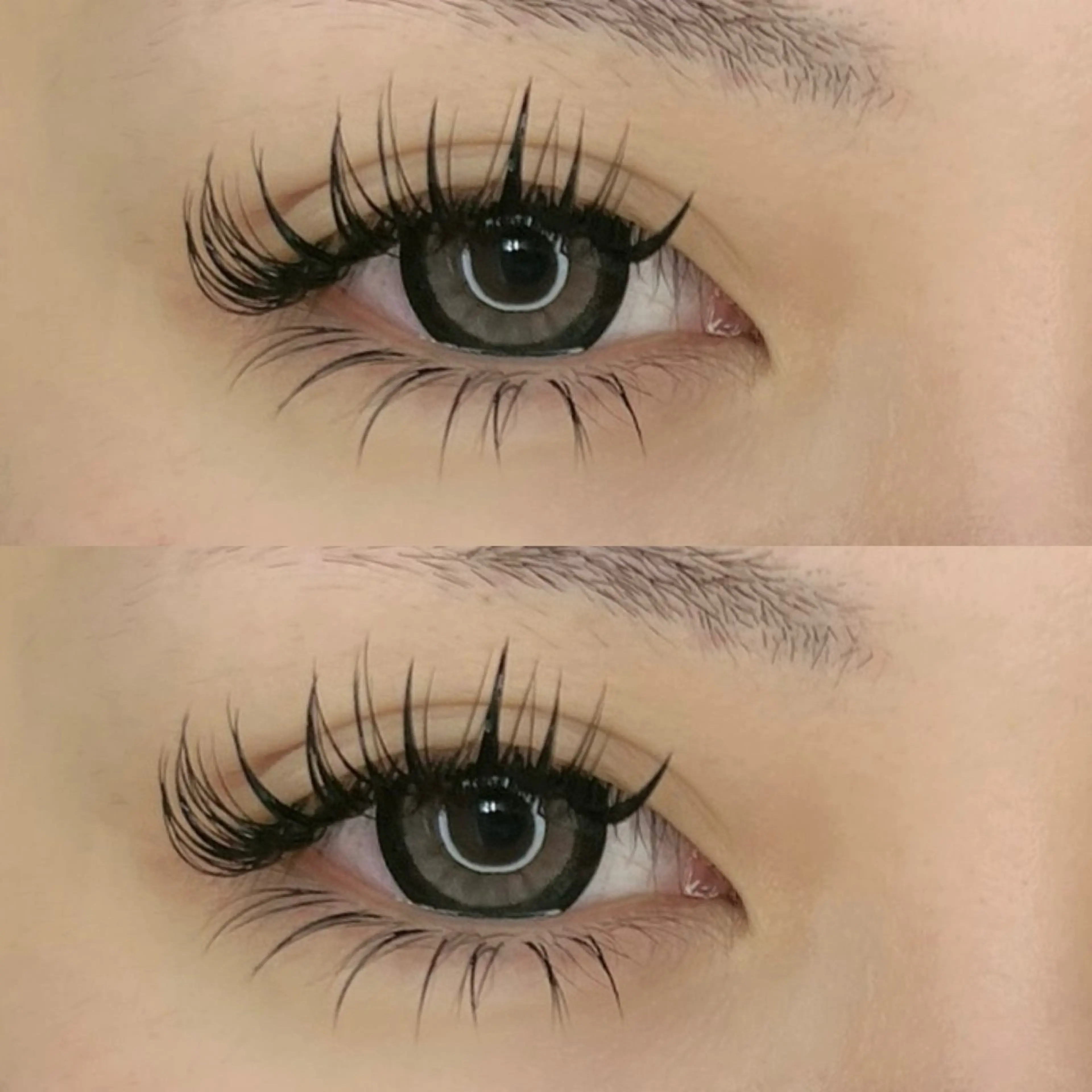 マツエク・マツパ 付け放題 下まつげエクステ 望月 菜奈のマツエク・マツパデザイン