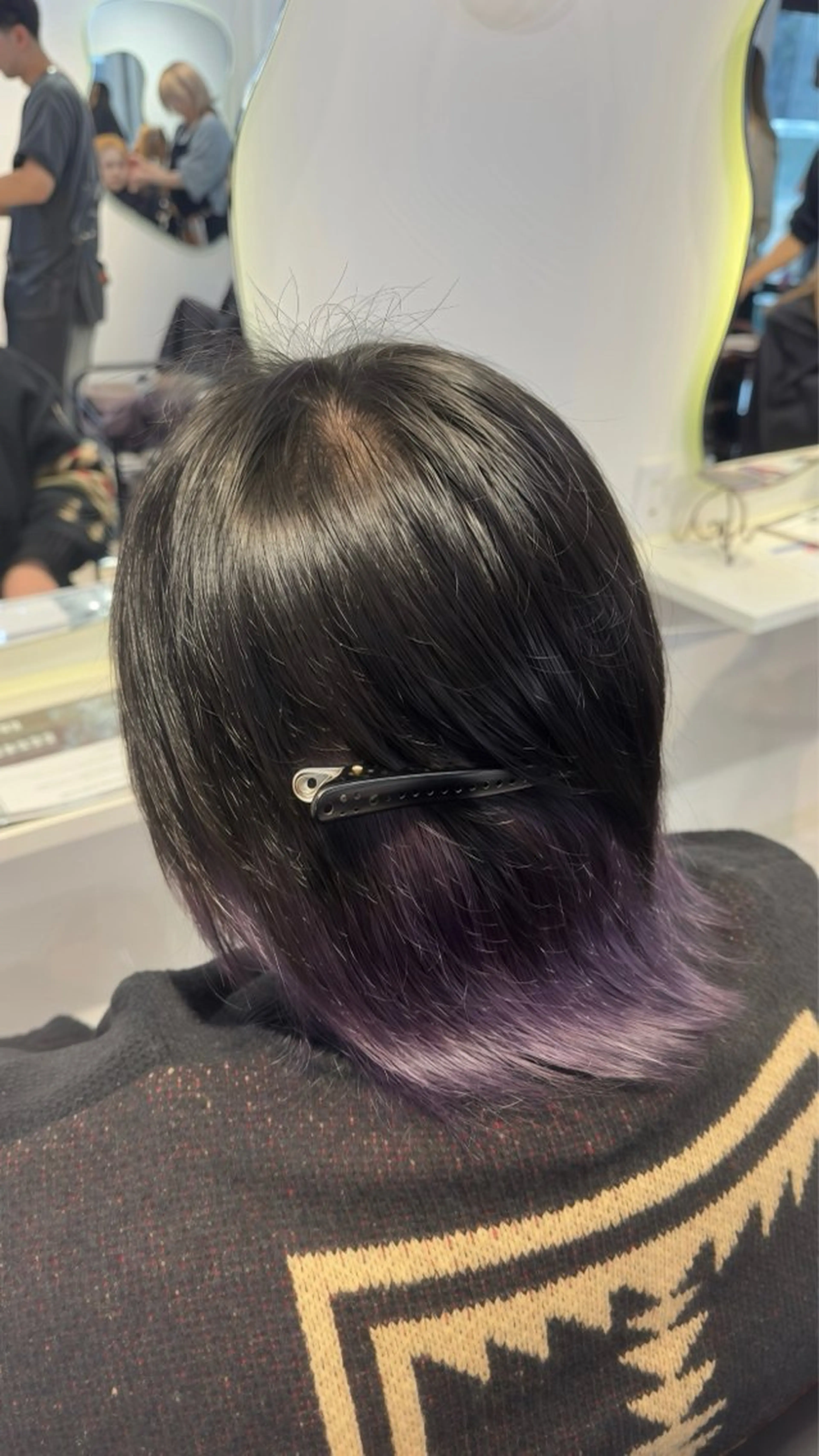 ショート カラー ヘアカラー トリートメント せいと/レイヤー/ ハイトーン/艶髪のヘアスタイル