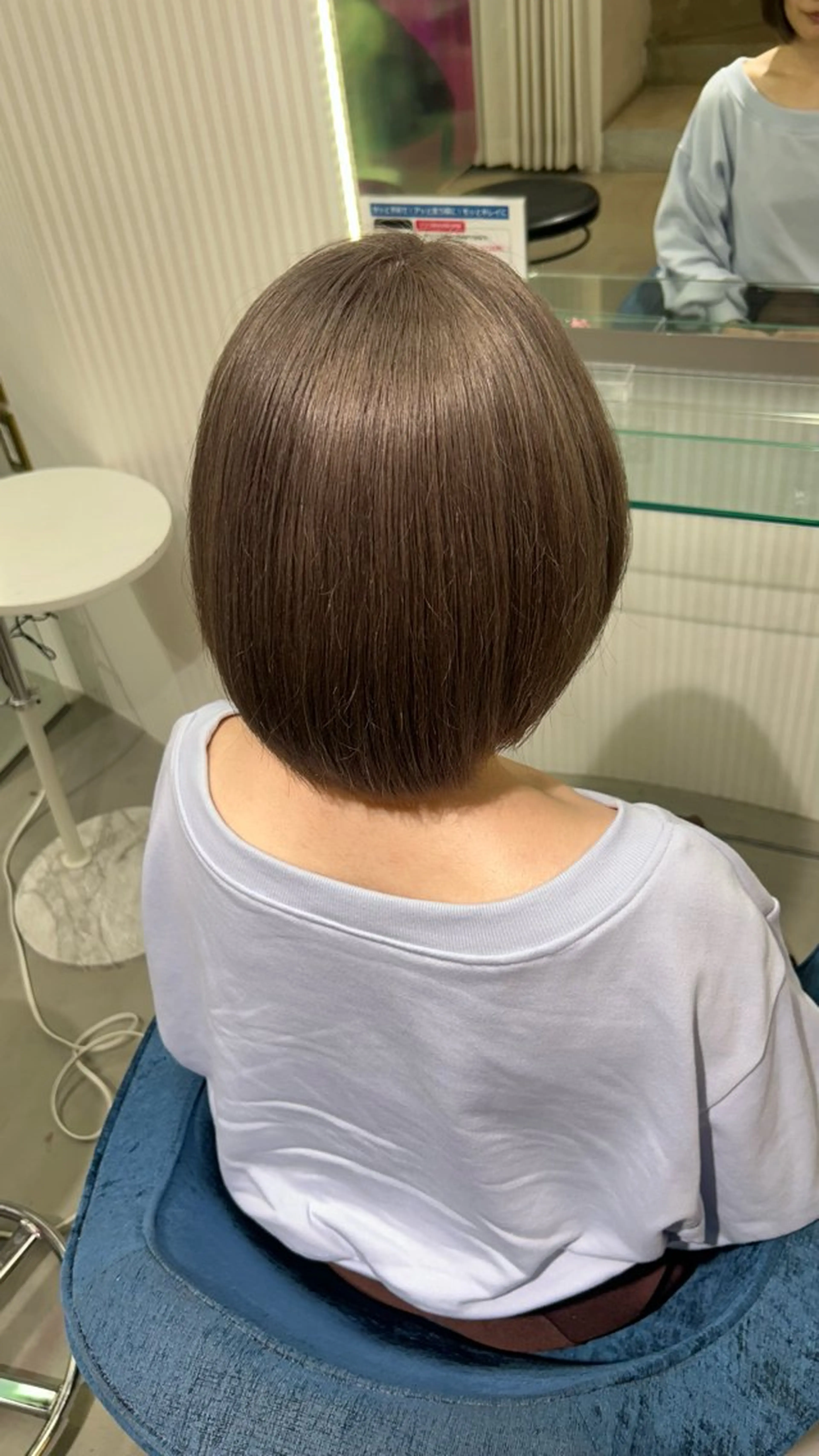 ショート カラー ブリーチ グレージュ Maelle 元町【マエル】所属・rococo./ 清穏🌈💗🦋のマツエク・マツパデザイン