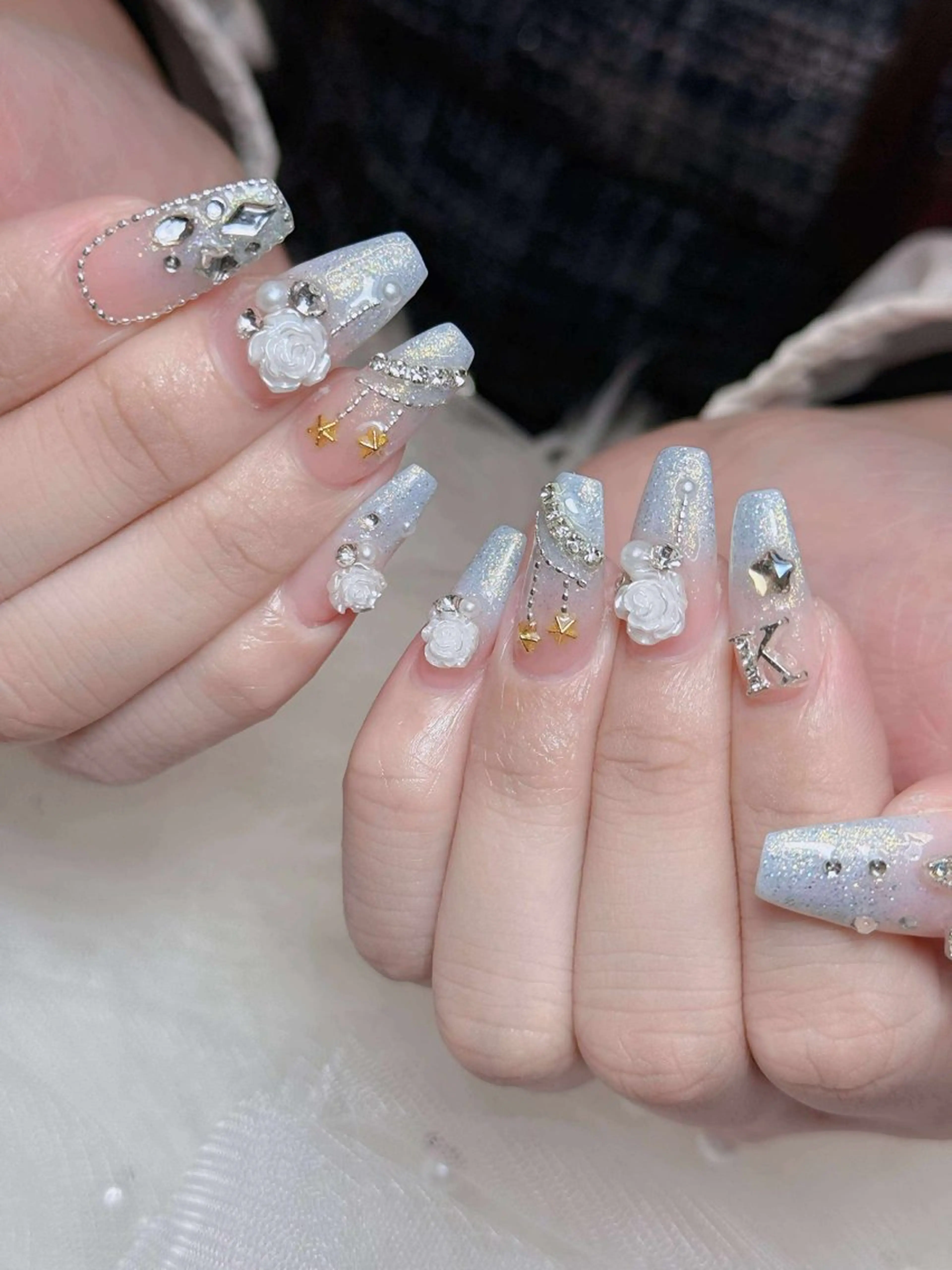 ネイル オーロラネイル チークネイル フットネイル フレンチネイル ハロウィン ハンドネイル Lumi Nail 新大久保3‘のネイルデザイン