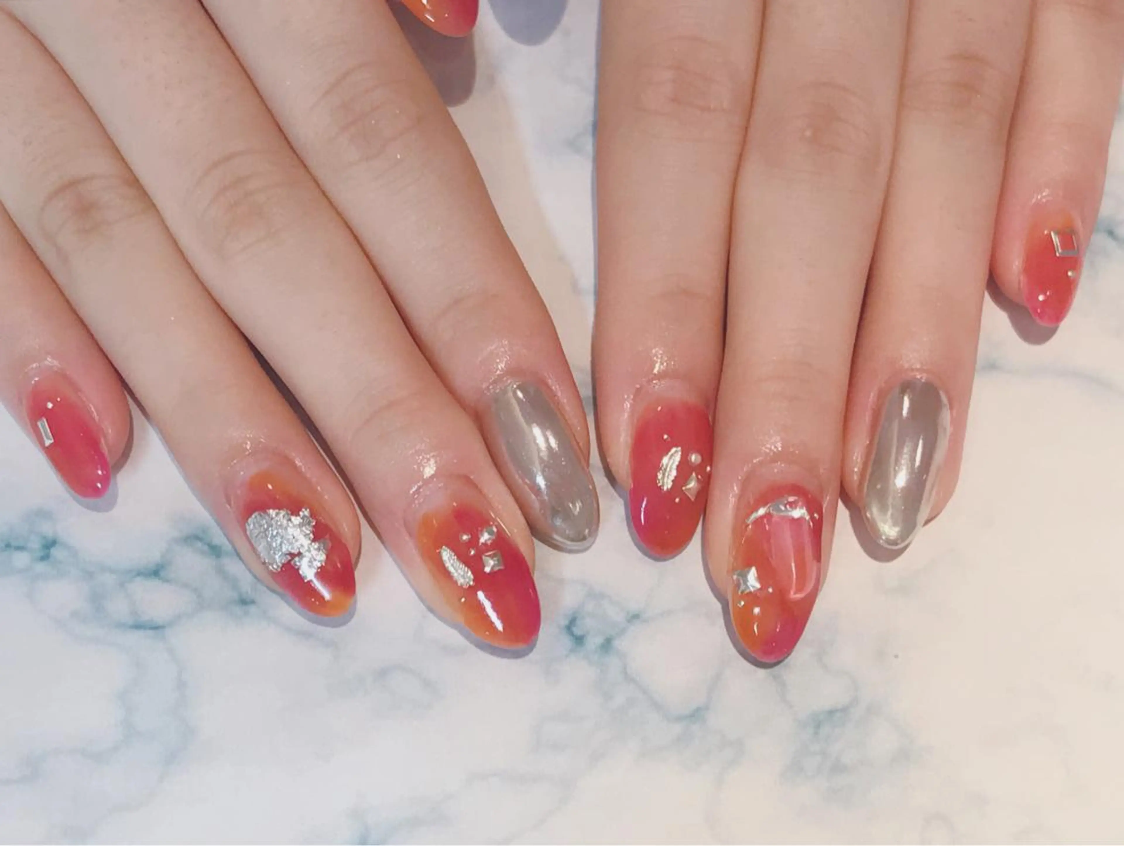 ネイル ハンドネイル LUKE所属・もとまつ さちこのネイルデザイン