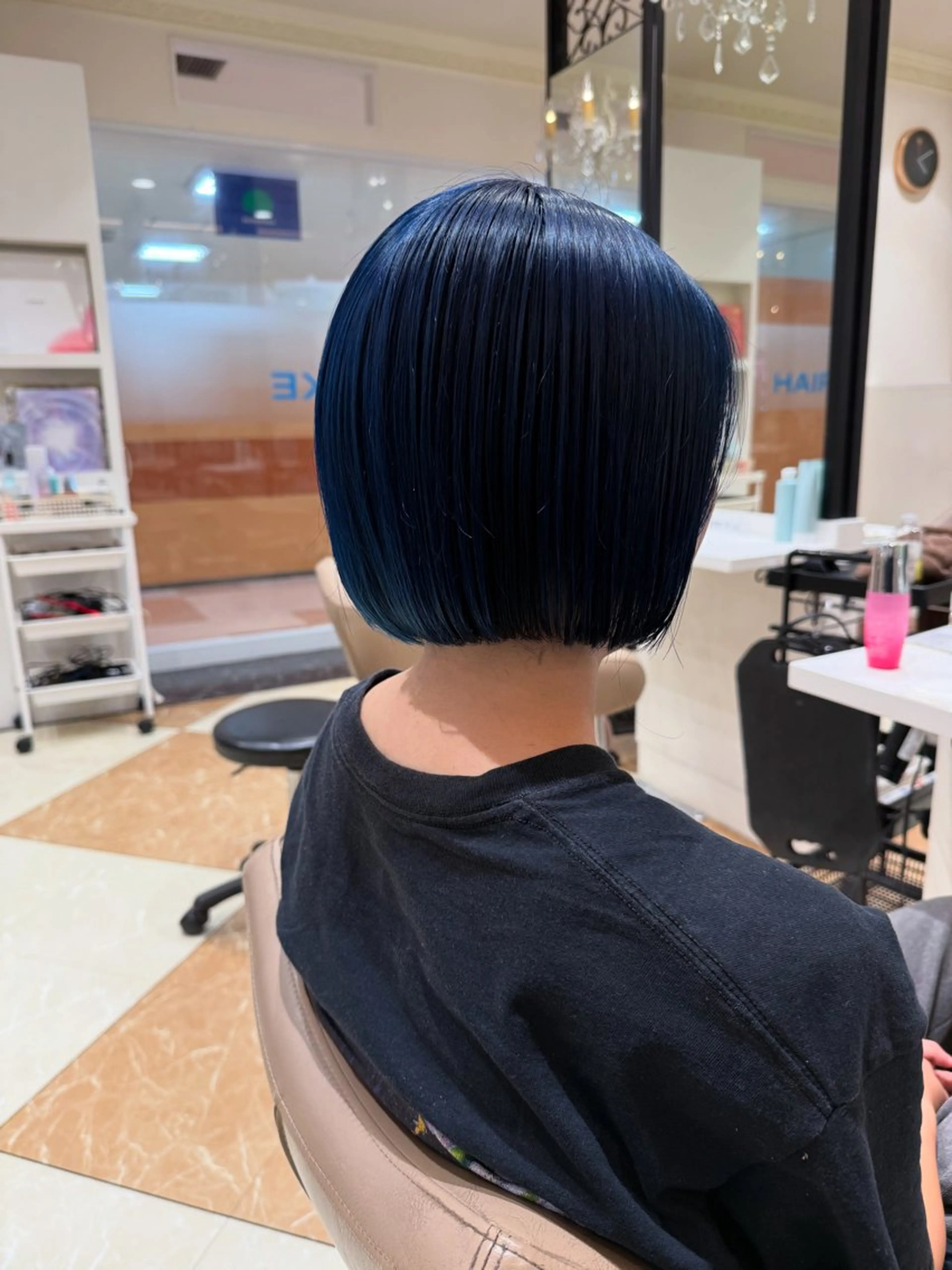 ミディアム カット ヘアカラー トリートメント 髪質改善カラー/店長 宮内秀峰のヘアスタイル