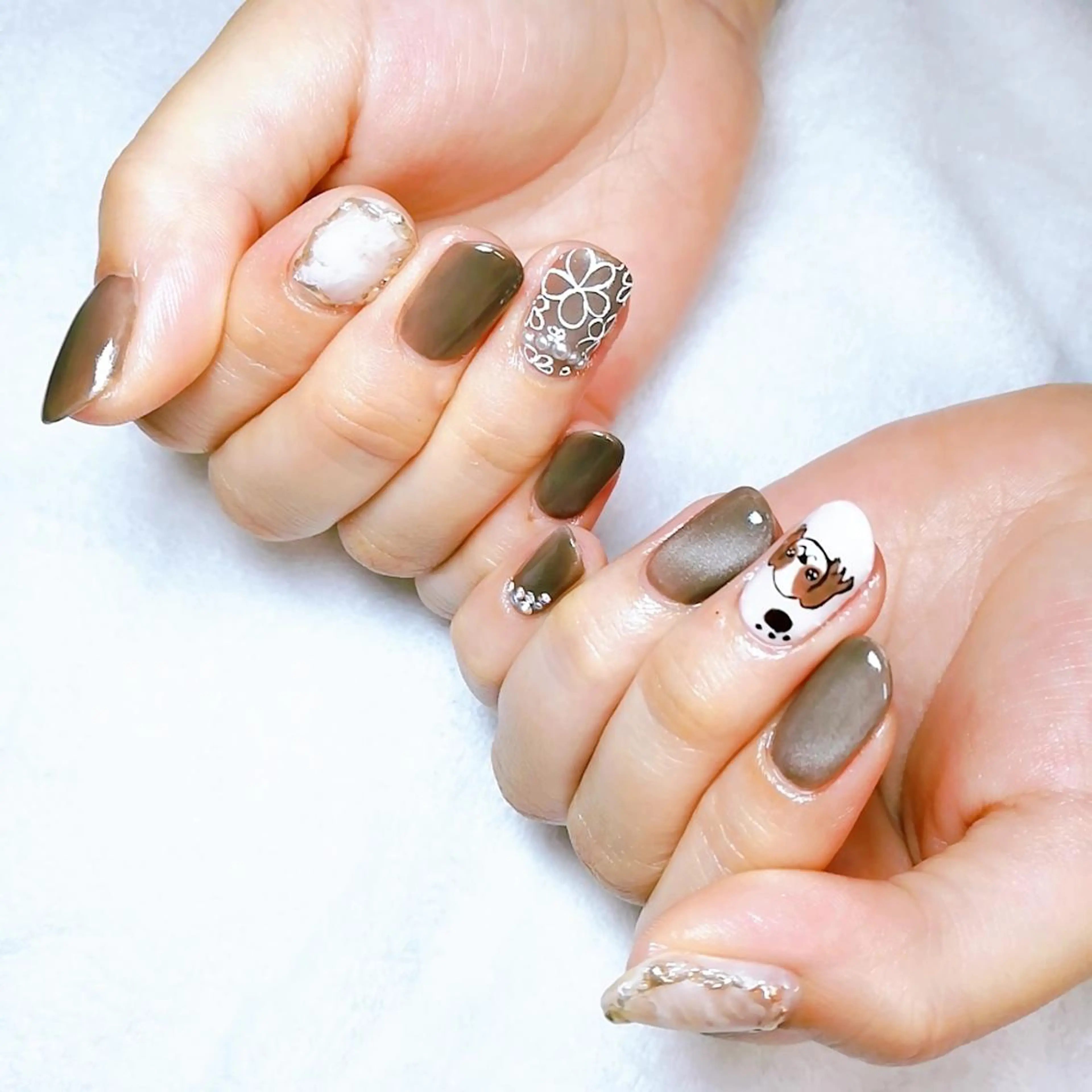 ネイル アートネイル ハンドネイル 柴崎 美幸のネイルデザイン