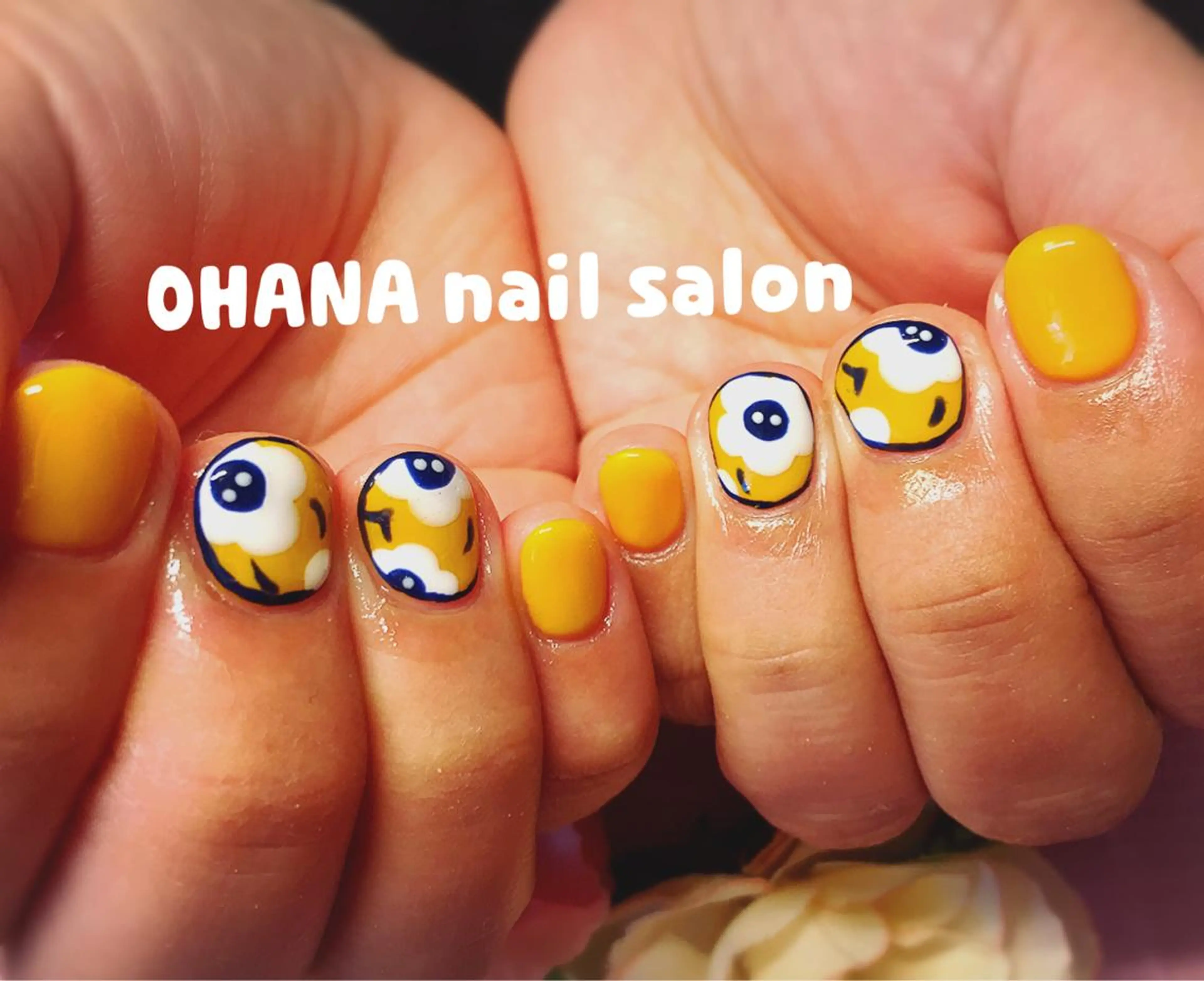 ネイル ジェルネイル 春ネイル 那覇🏝️台湾人 ネイリストSHIUのネイルデザイン