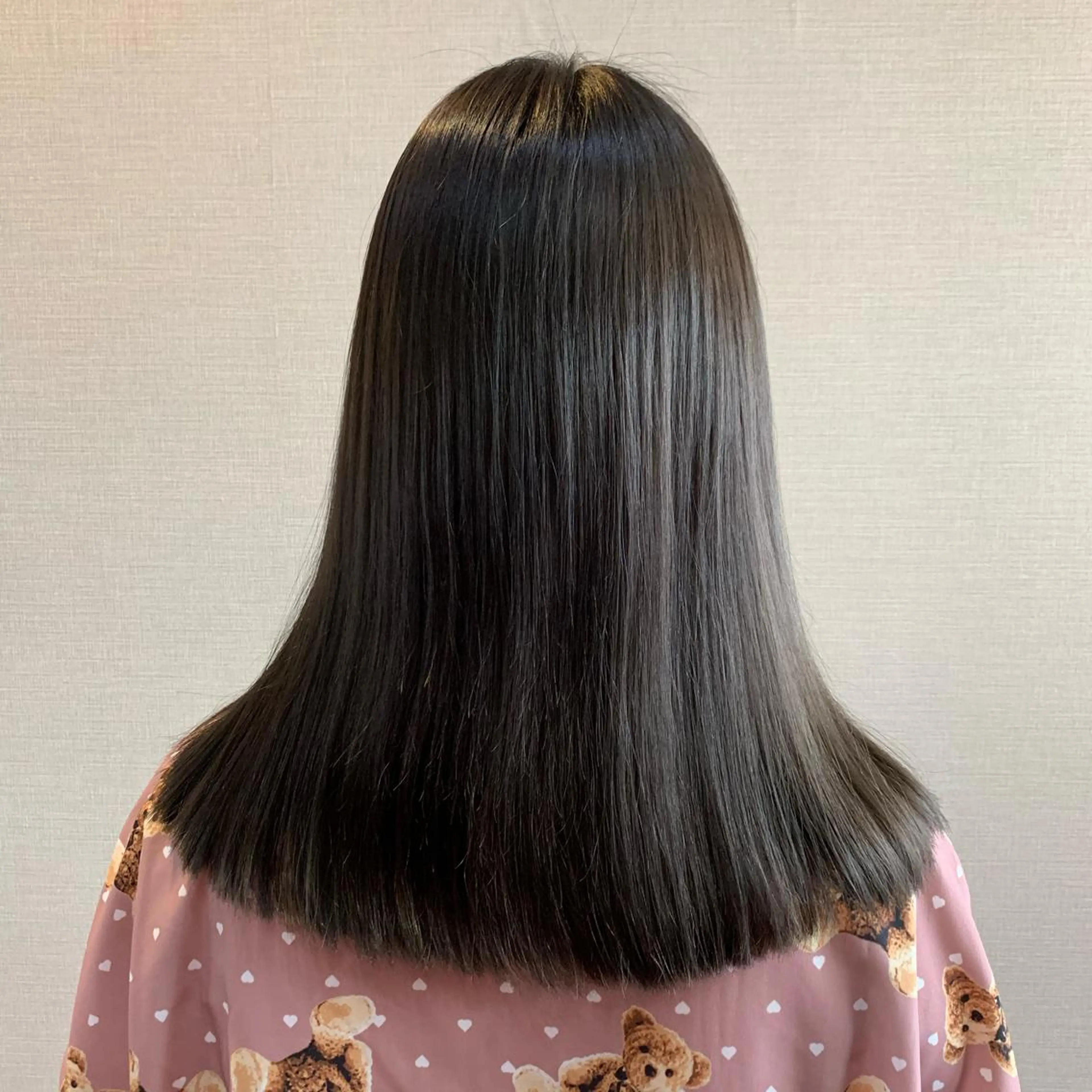 セミロング カラー HairDesign Azurのヘアスタイル