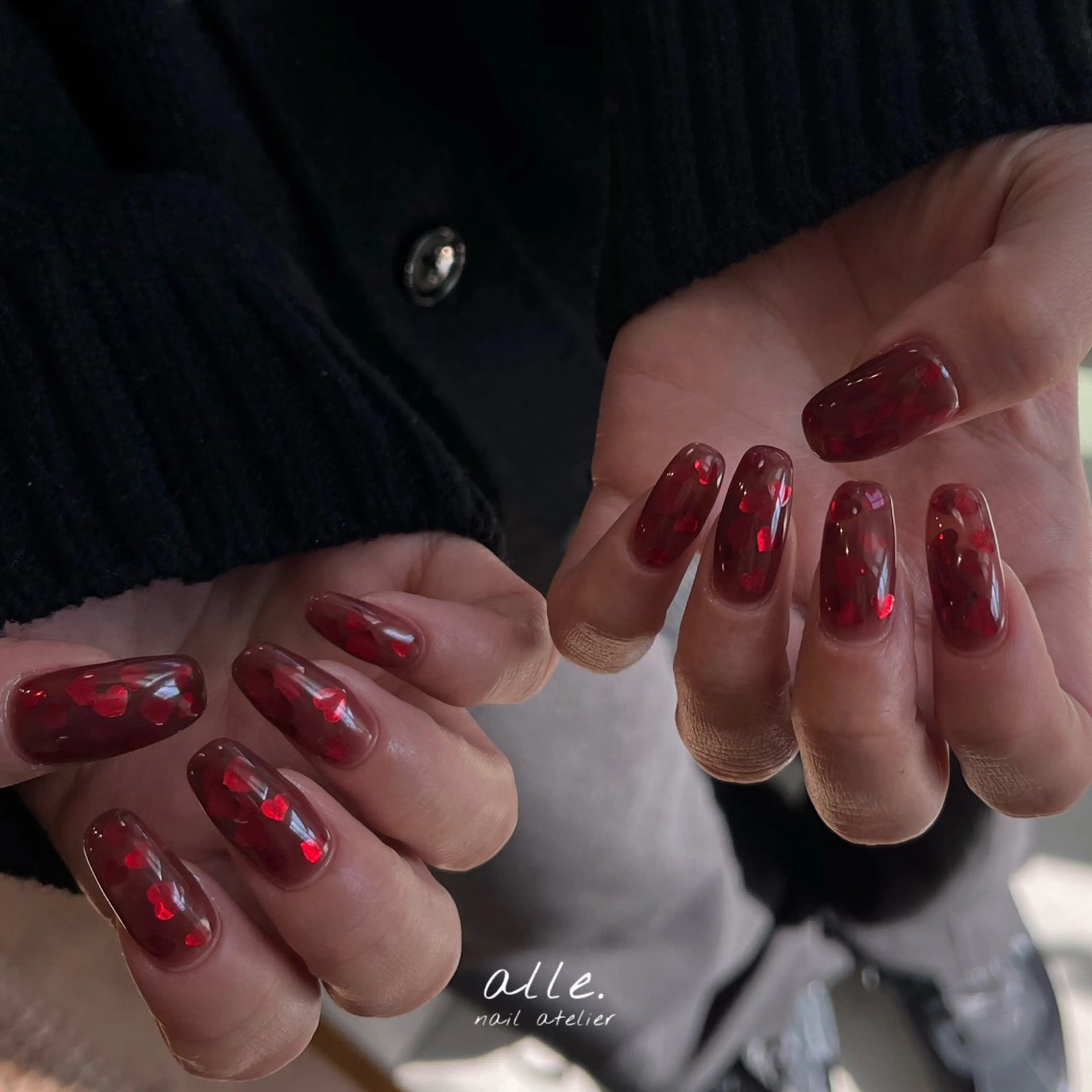 ネイル ハンドネイル atelier alle.のネイルデザイン