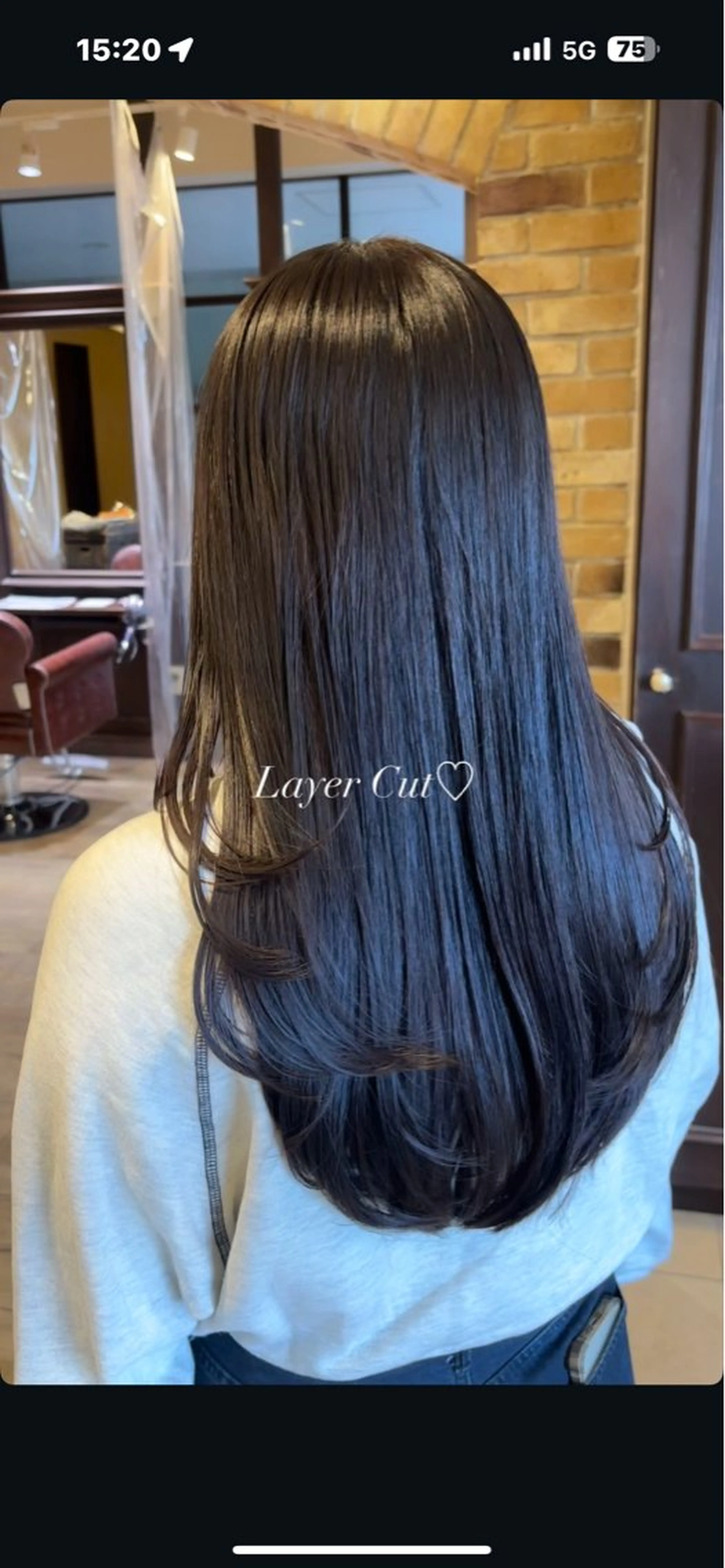 カラー カット ヘアカラー Ly hair / nanoha🤍のヘアスタイル