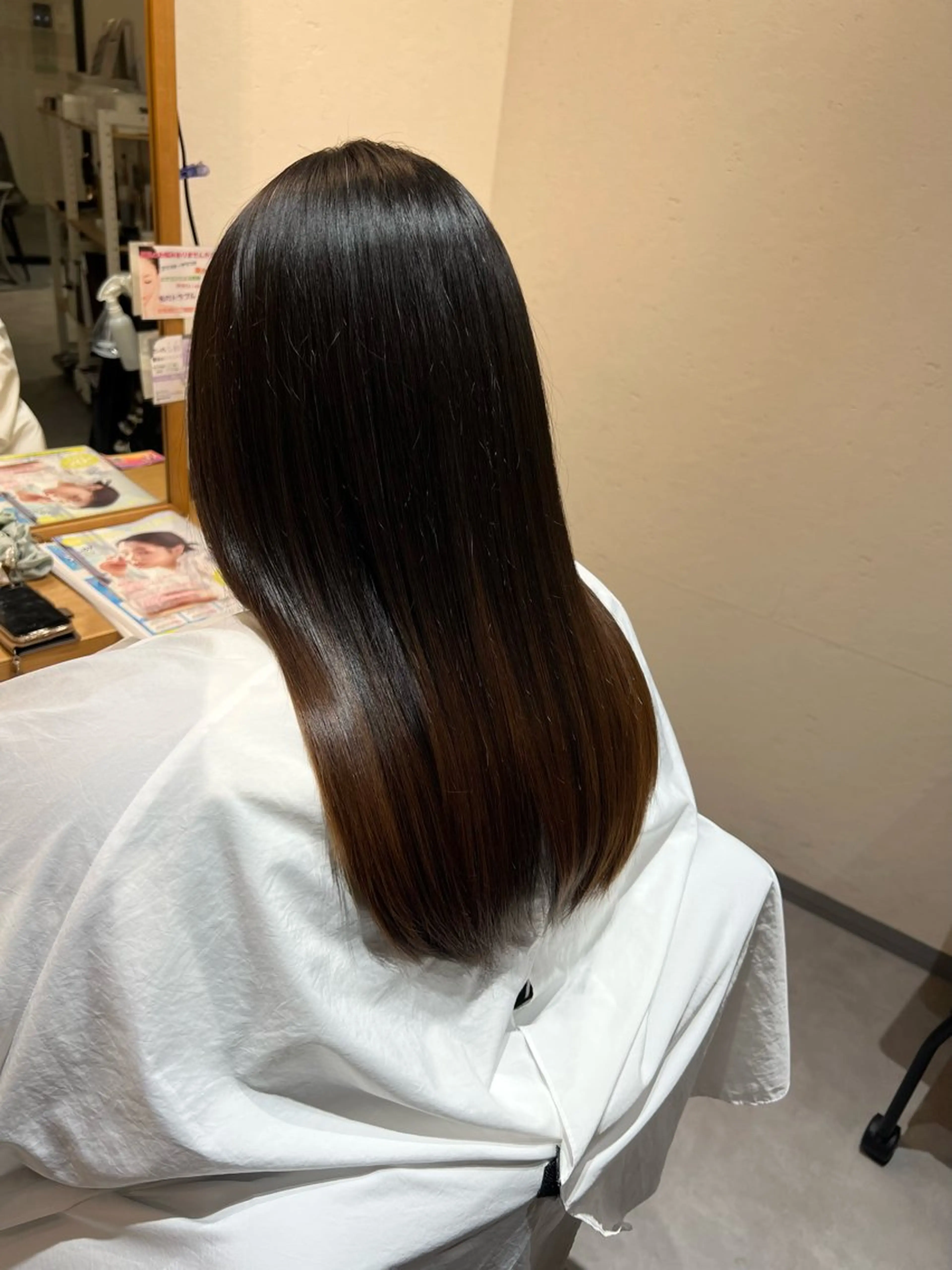 ロング 髪質改善透明感カラー ayukaのヘアスタイル
