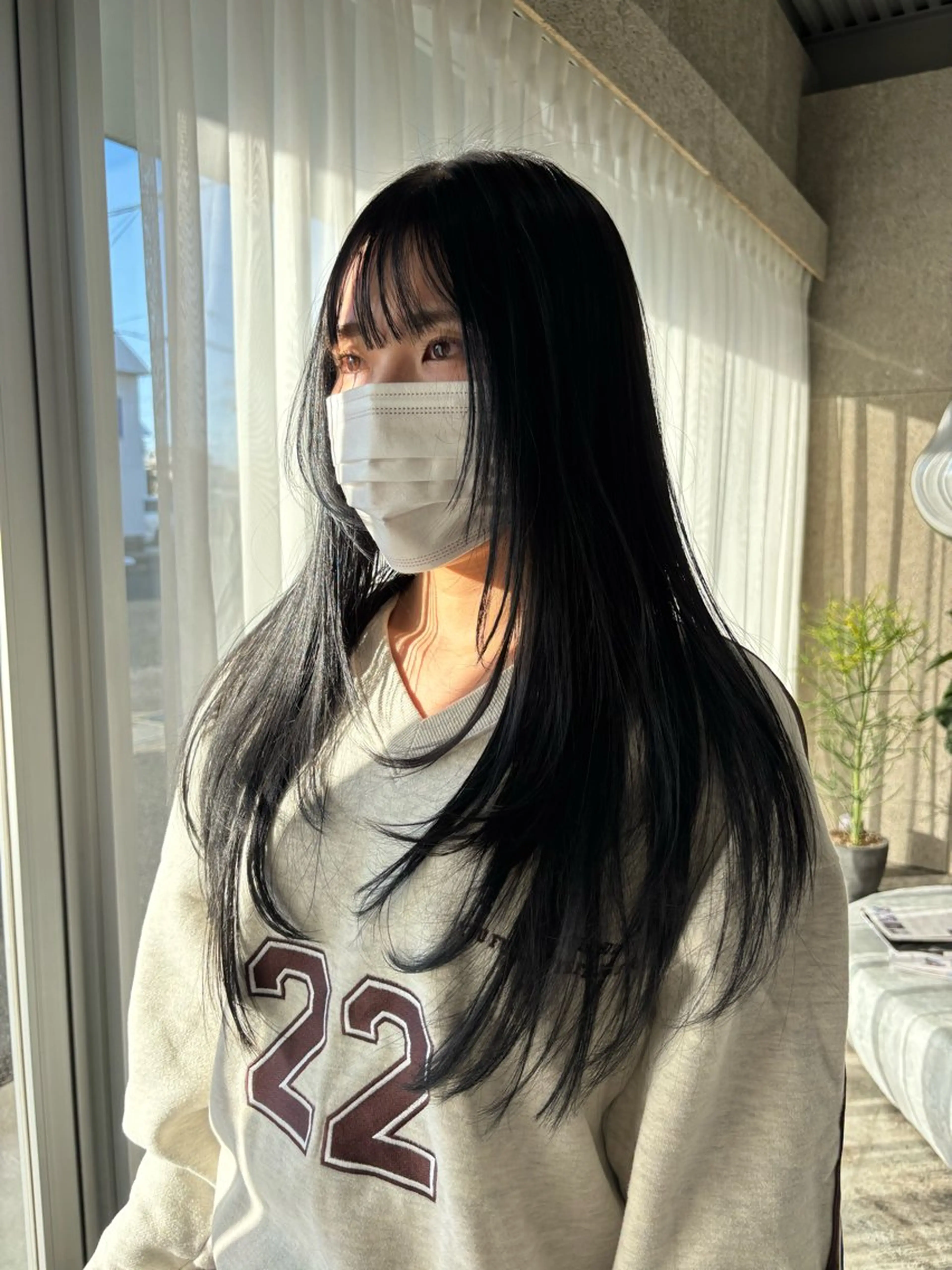 ロング カラー 透明感カラー ヘアカラー 【eim】小塚 玲奈のヘアスタイル