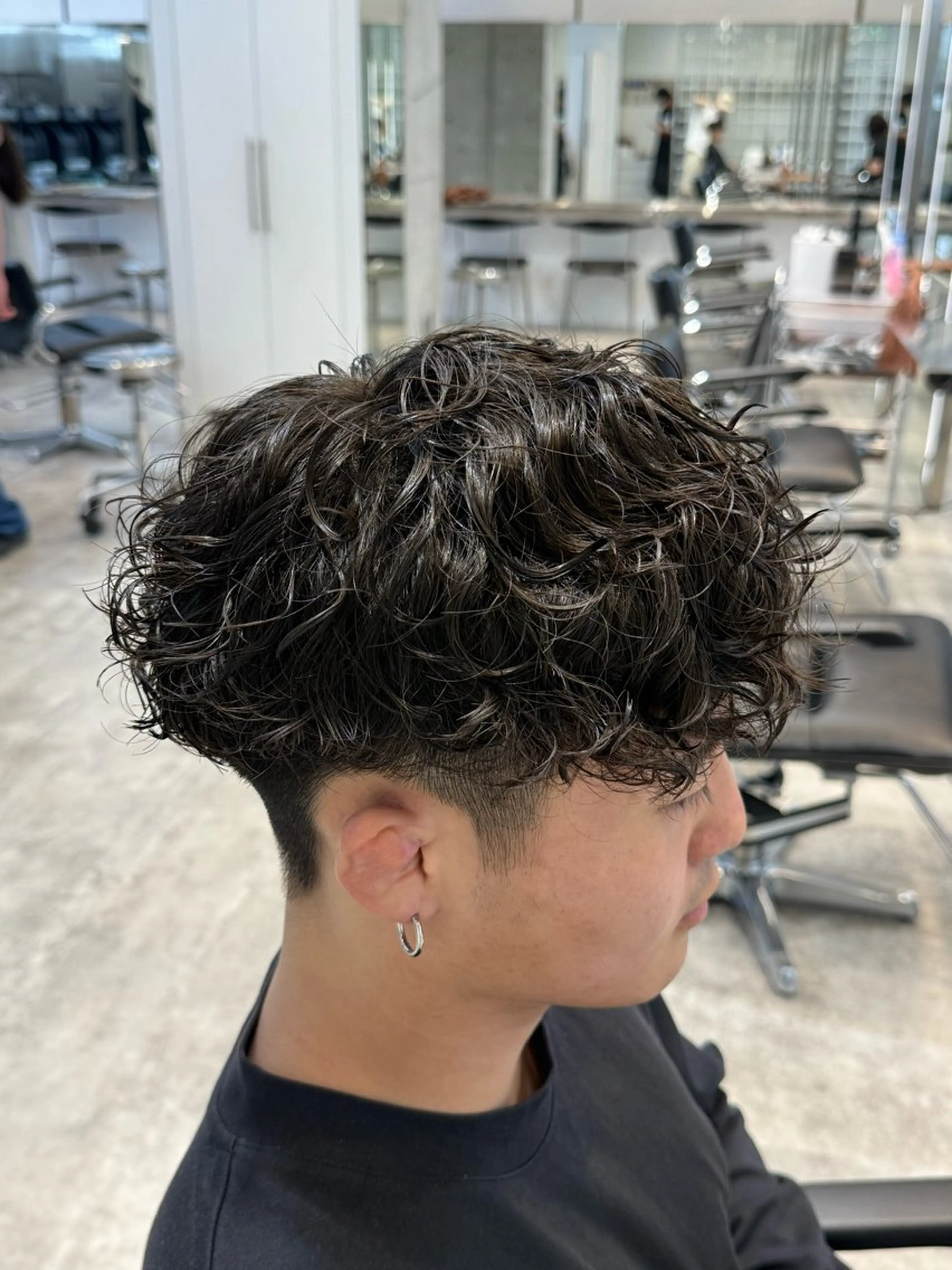 パーマ メンズ メンズパーマ スペインカール カット パーマ トリートメント 【fifth】渡部 永遠のヘアスタイル