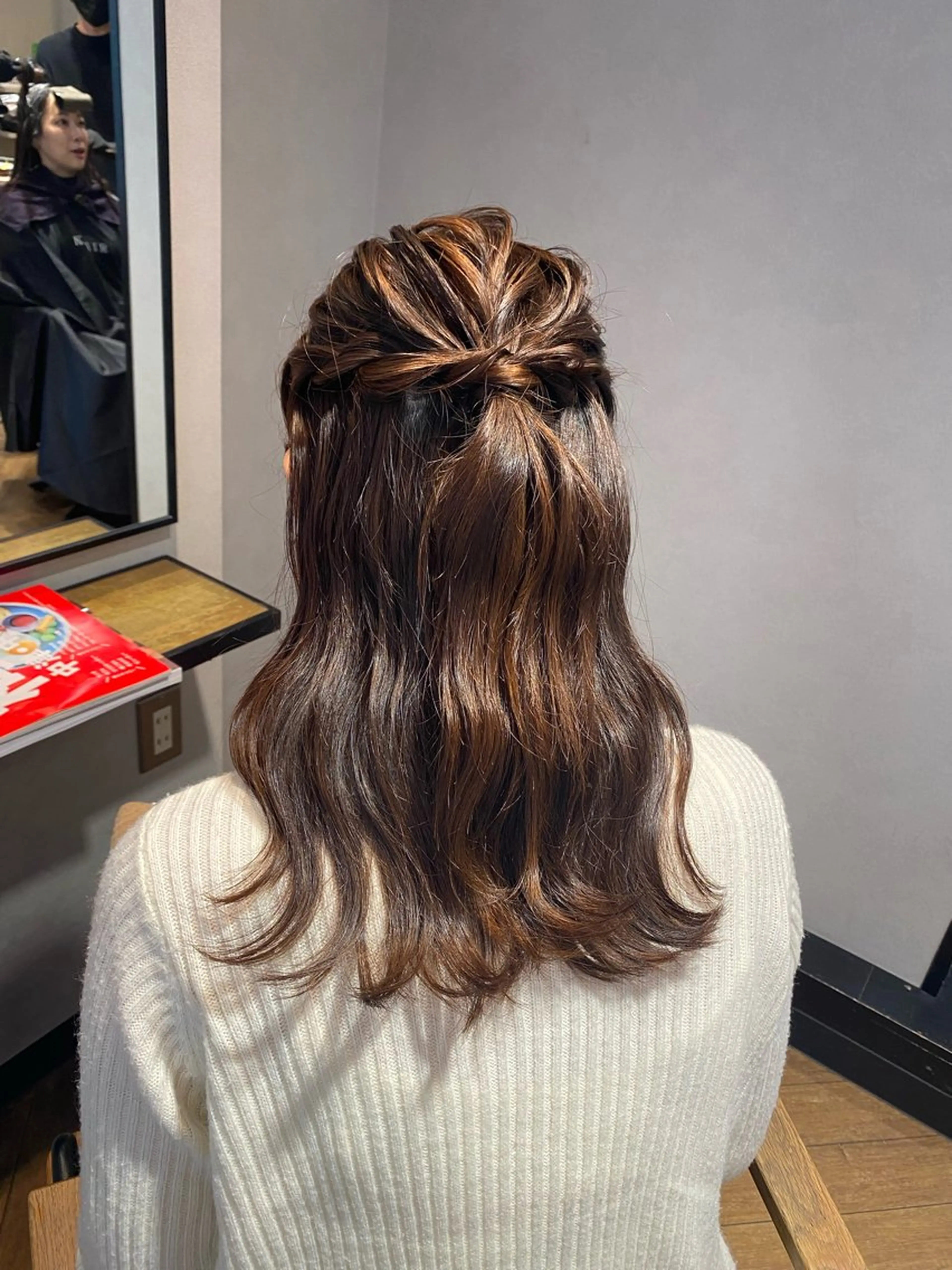 ミディアム MIREI /韓国風 ショート/大阪美容室のヘアスタイル