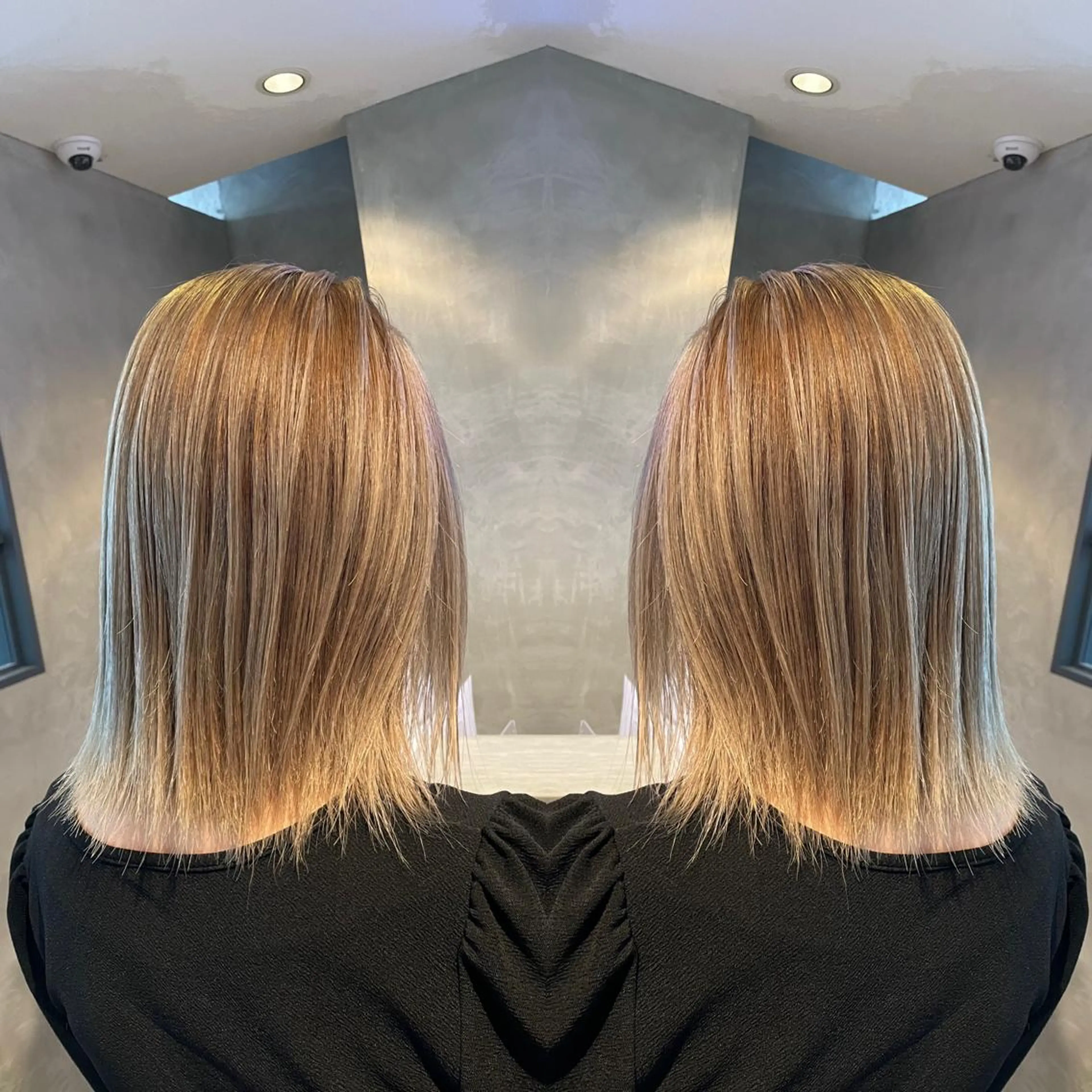 ミディアム カラー ギャルの革命児 秀斗のヘアスタイル