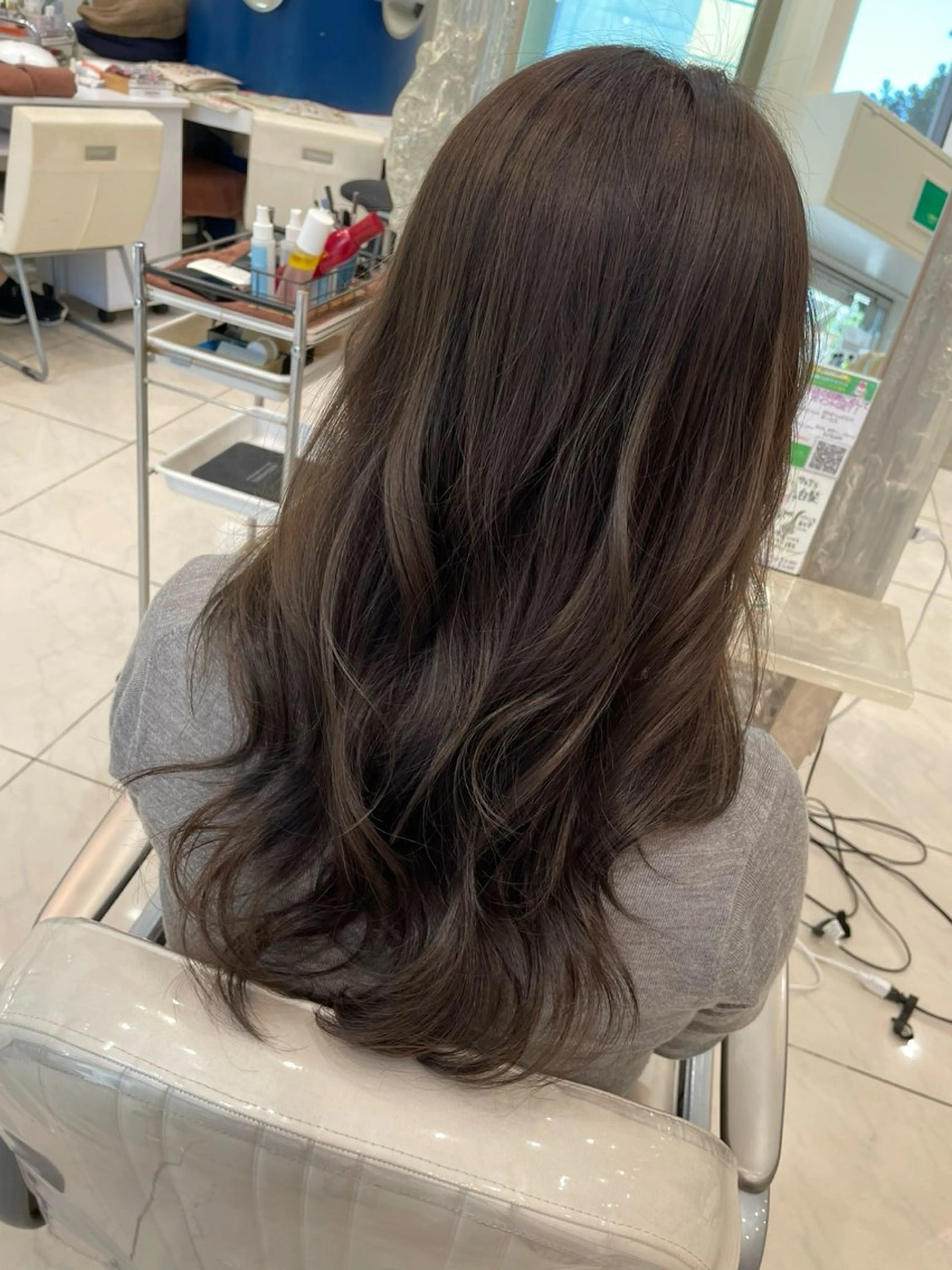 髪に優しい✨🌿オーガニックカラー&トリートメントの写真