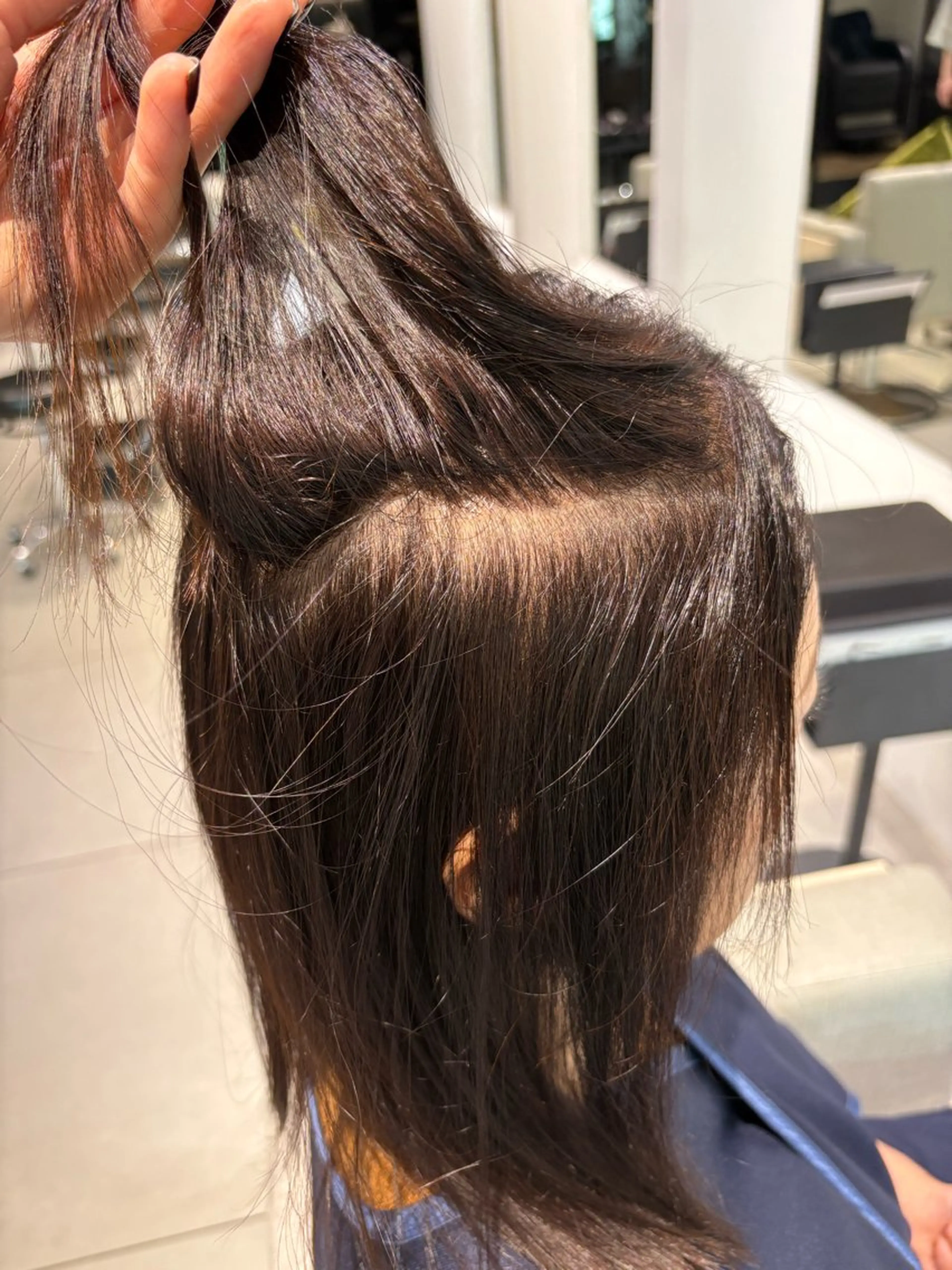 セミロング カラー ヘアカラー stair:case ✨加藤由都✨のヘアスタイル