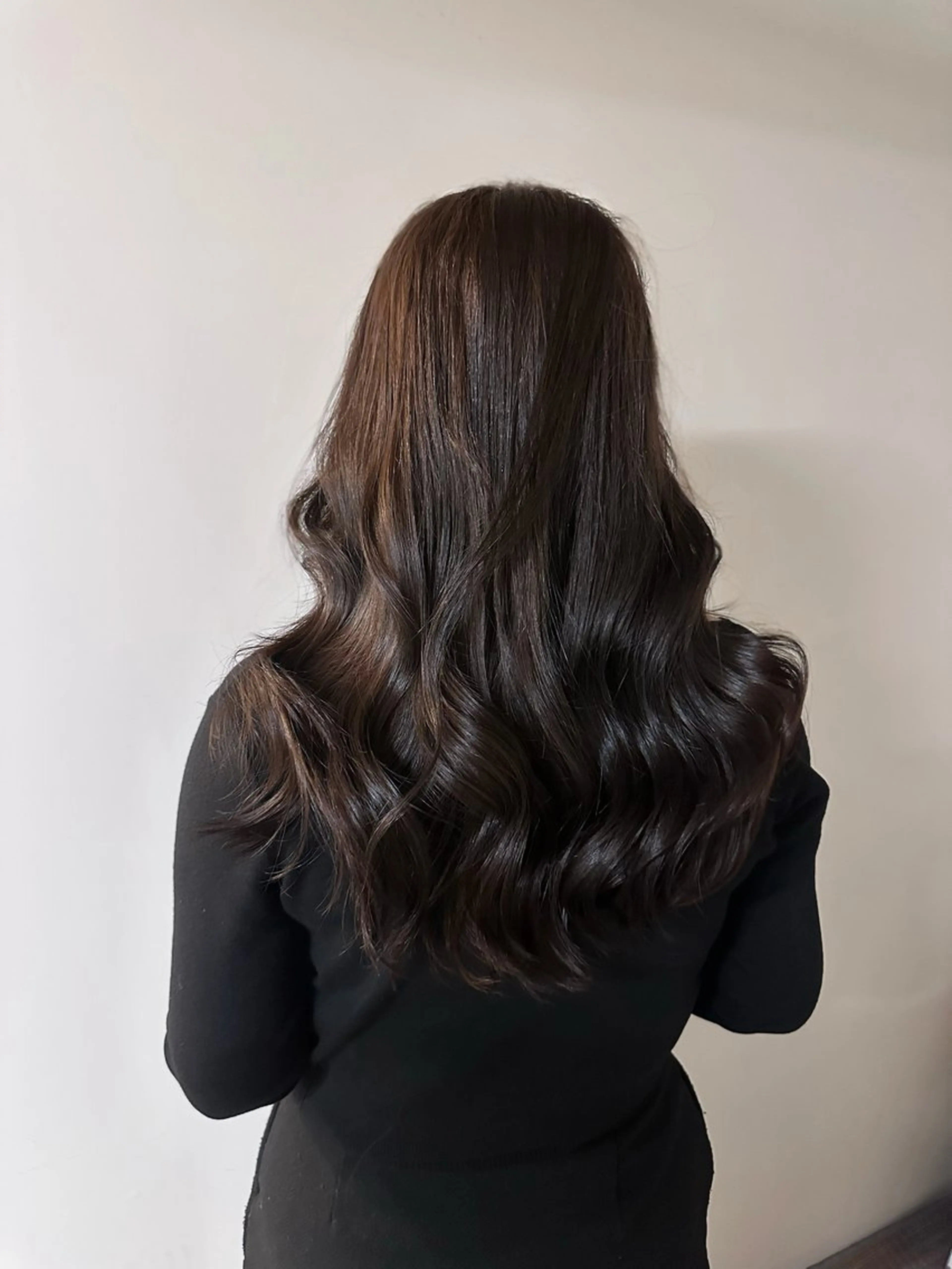 ロング 中嶋蓮 透明感カラー韓国ヘアのヘアスタイル