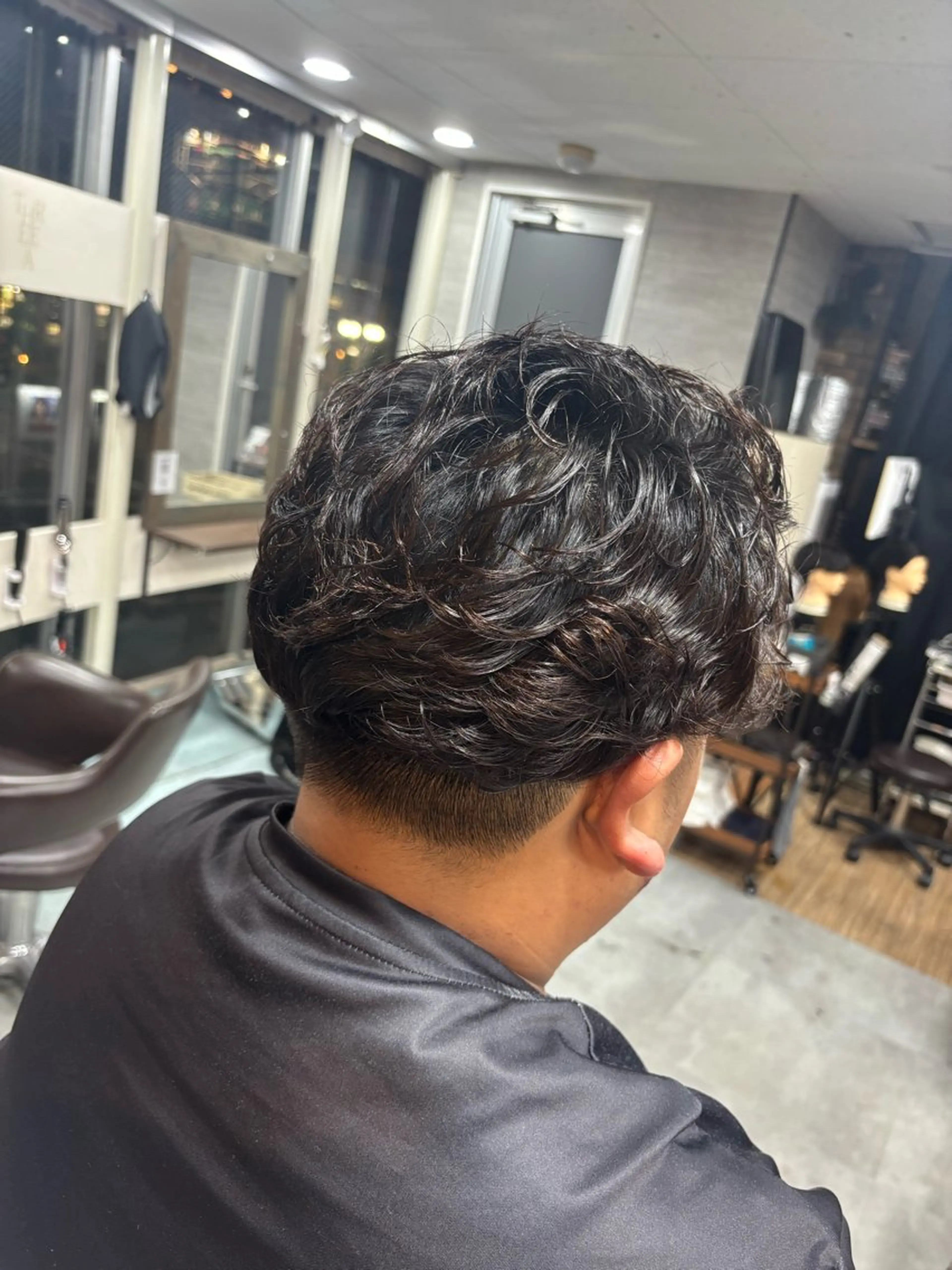 メンズ ビジネス メンズパーマ 澤村 美優のヘアスタイル