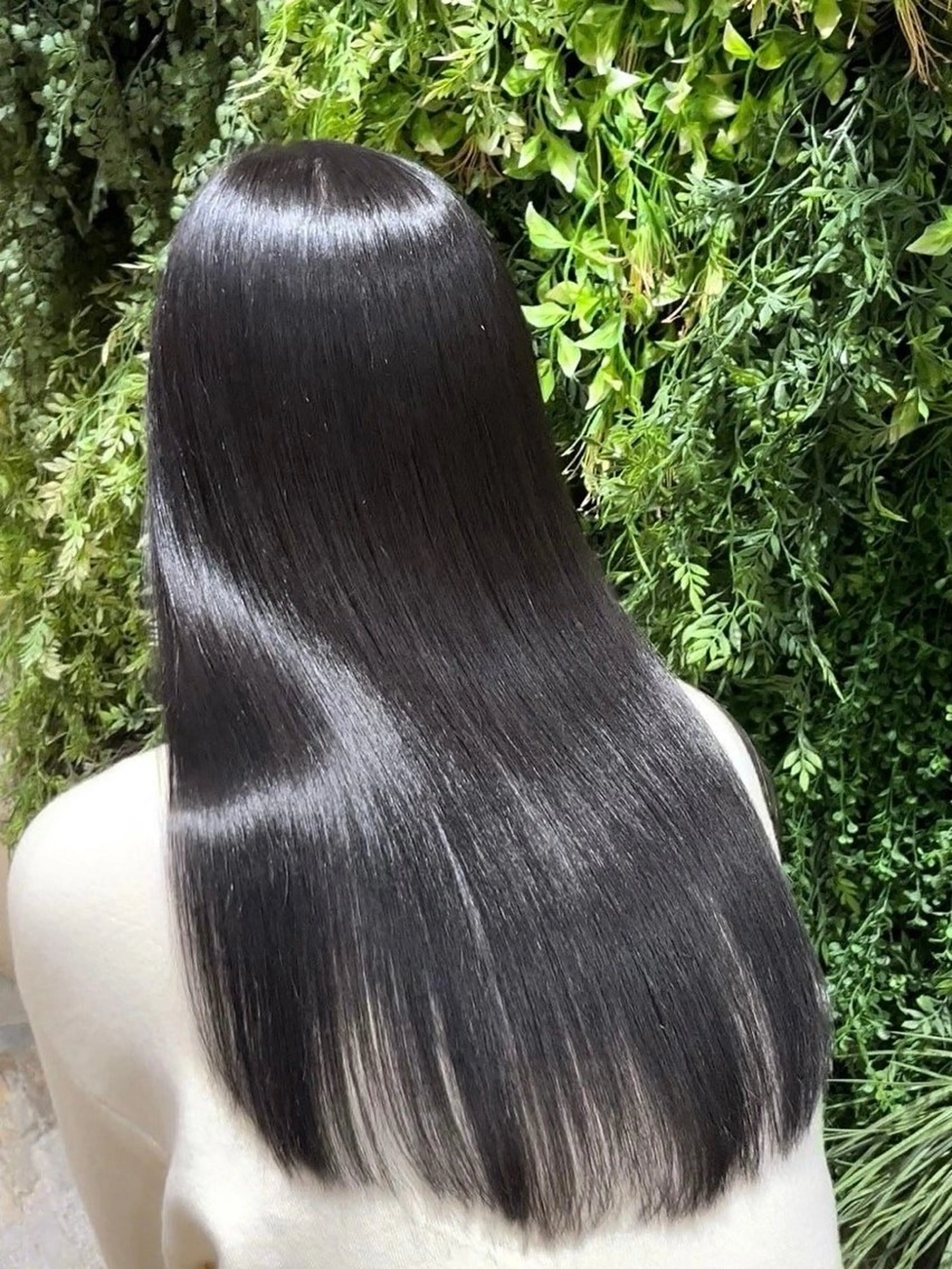 セミロング カット ヘアカラー トリートメント _WHITE 天神店のヘアスタイル