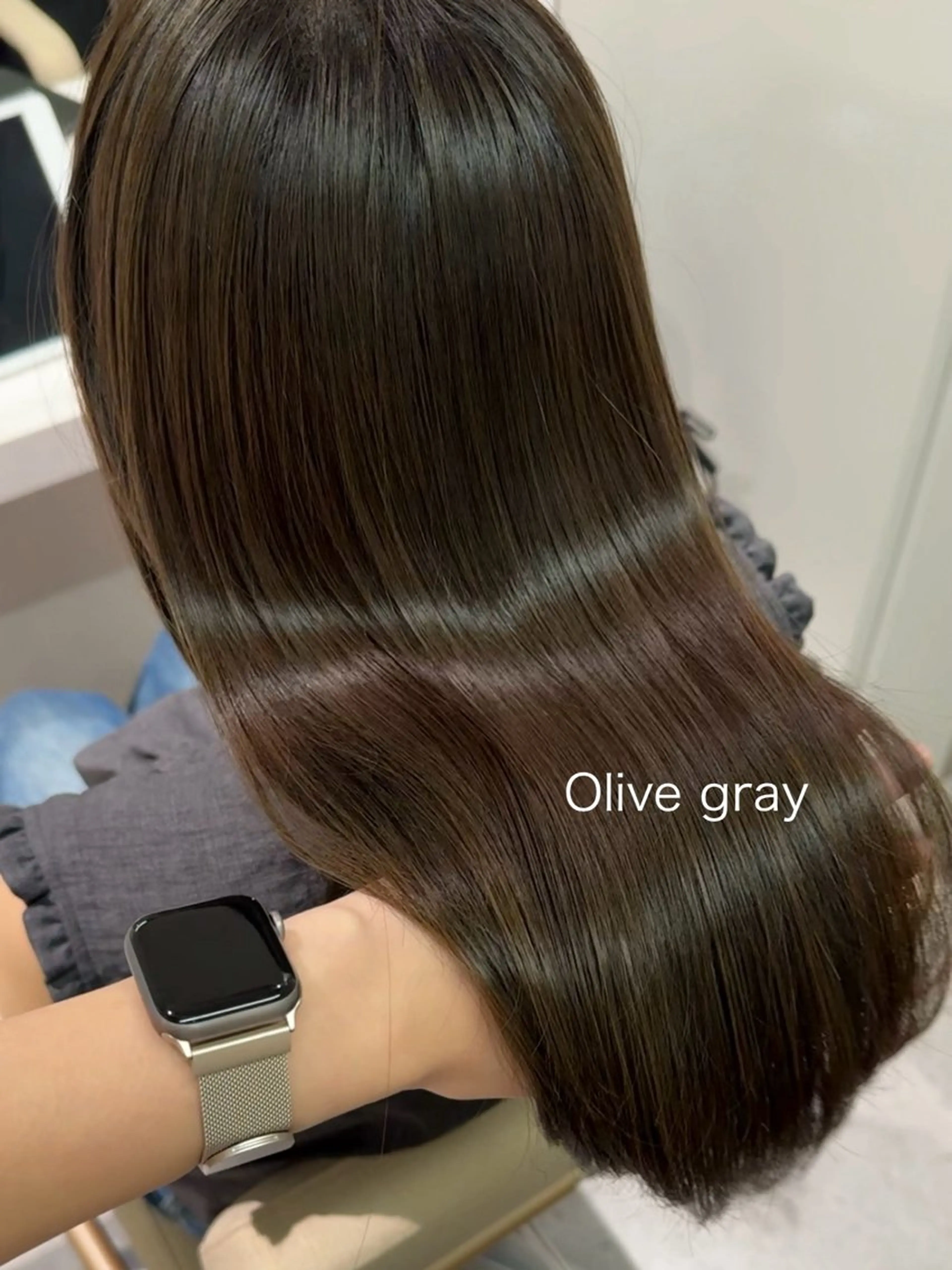 カラー layer bob / 透明感カラーのヘアスタイル