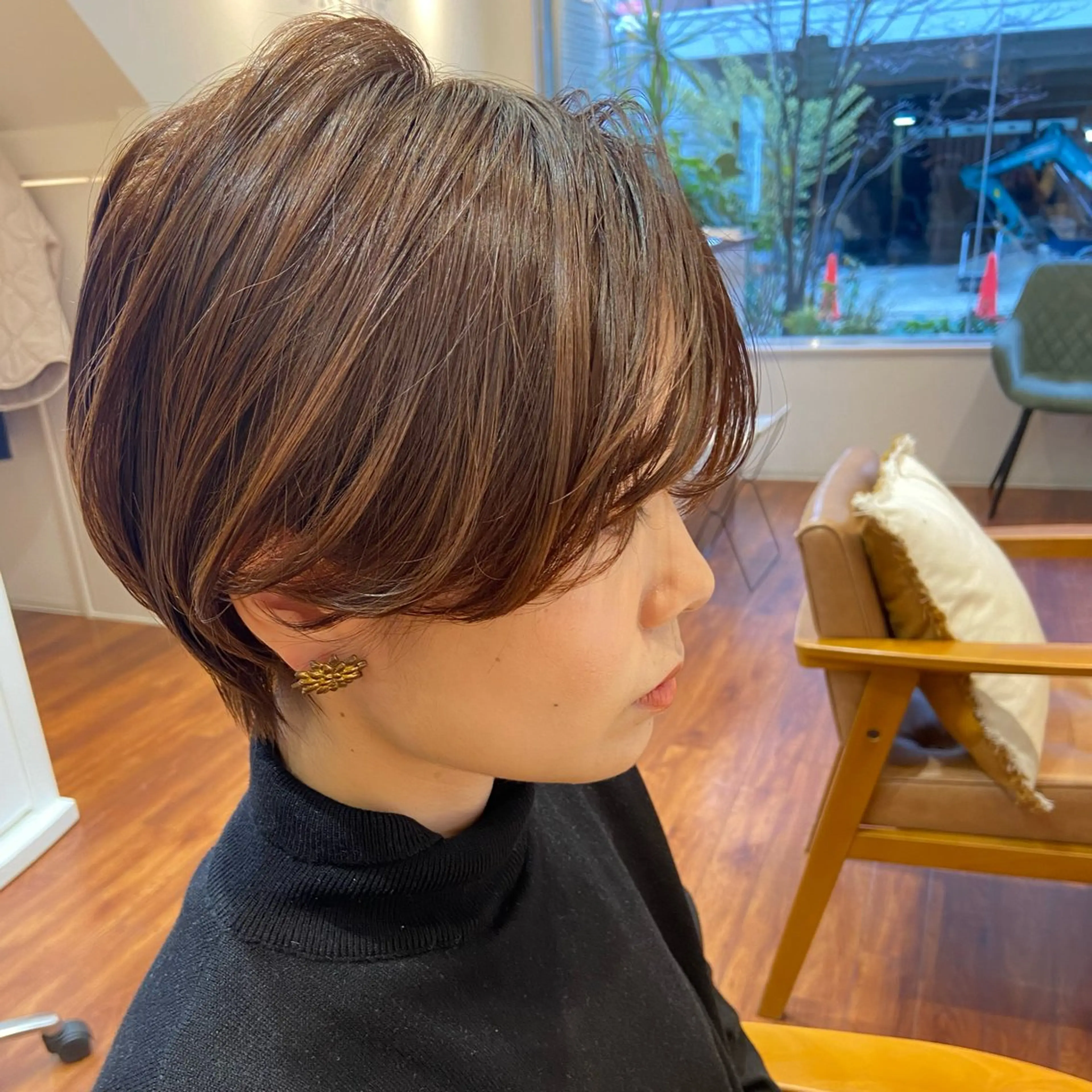 ショート 似合わせカット ショートヘア 小顔カット PRIMA所属・倉地 芹奈のヘアスタイル