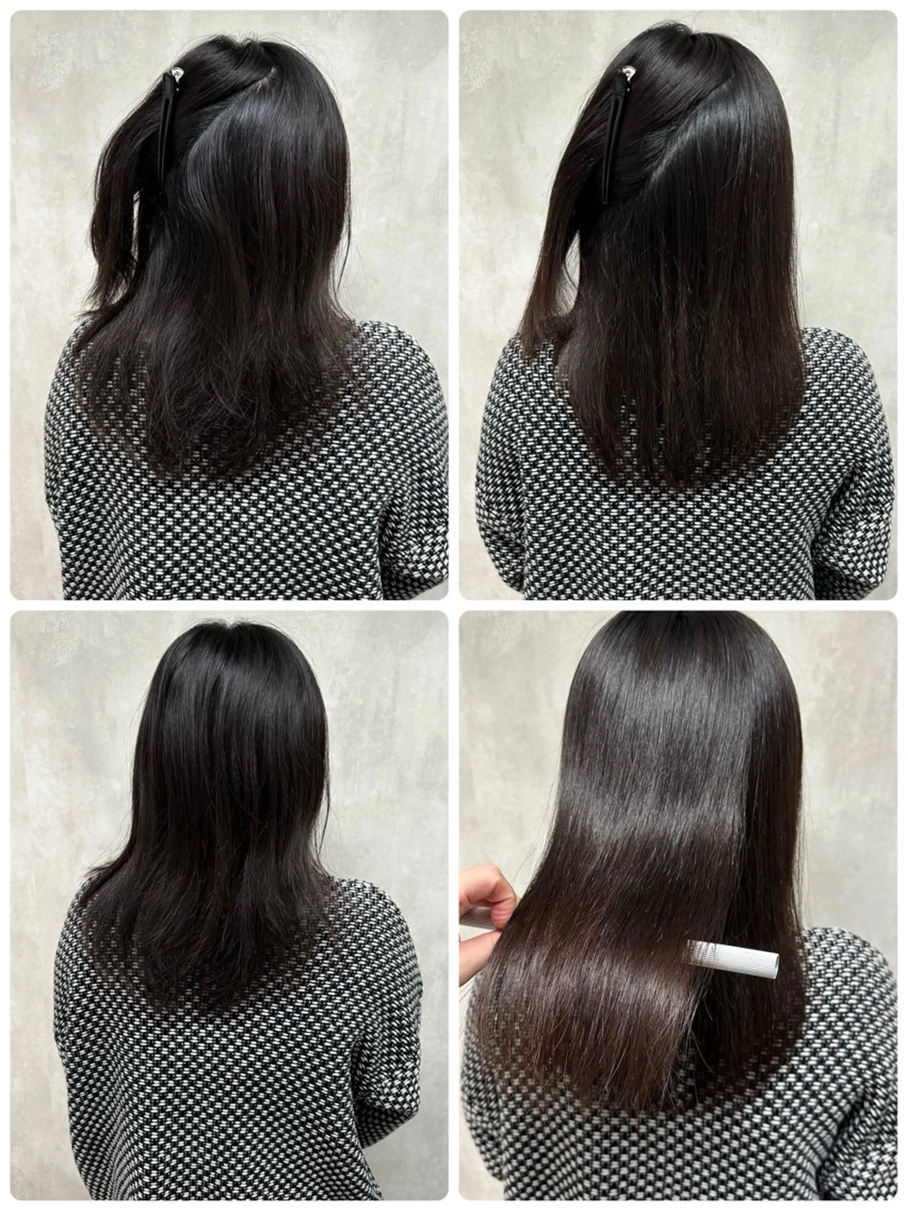 セミロング 縮毛矯正 トリートメント 満足度⭕️縮毛矯正師 谷口にお任せを👍のヘアスタイル