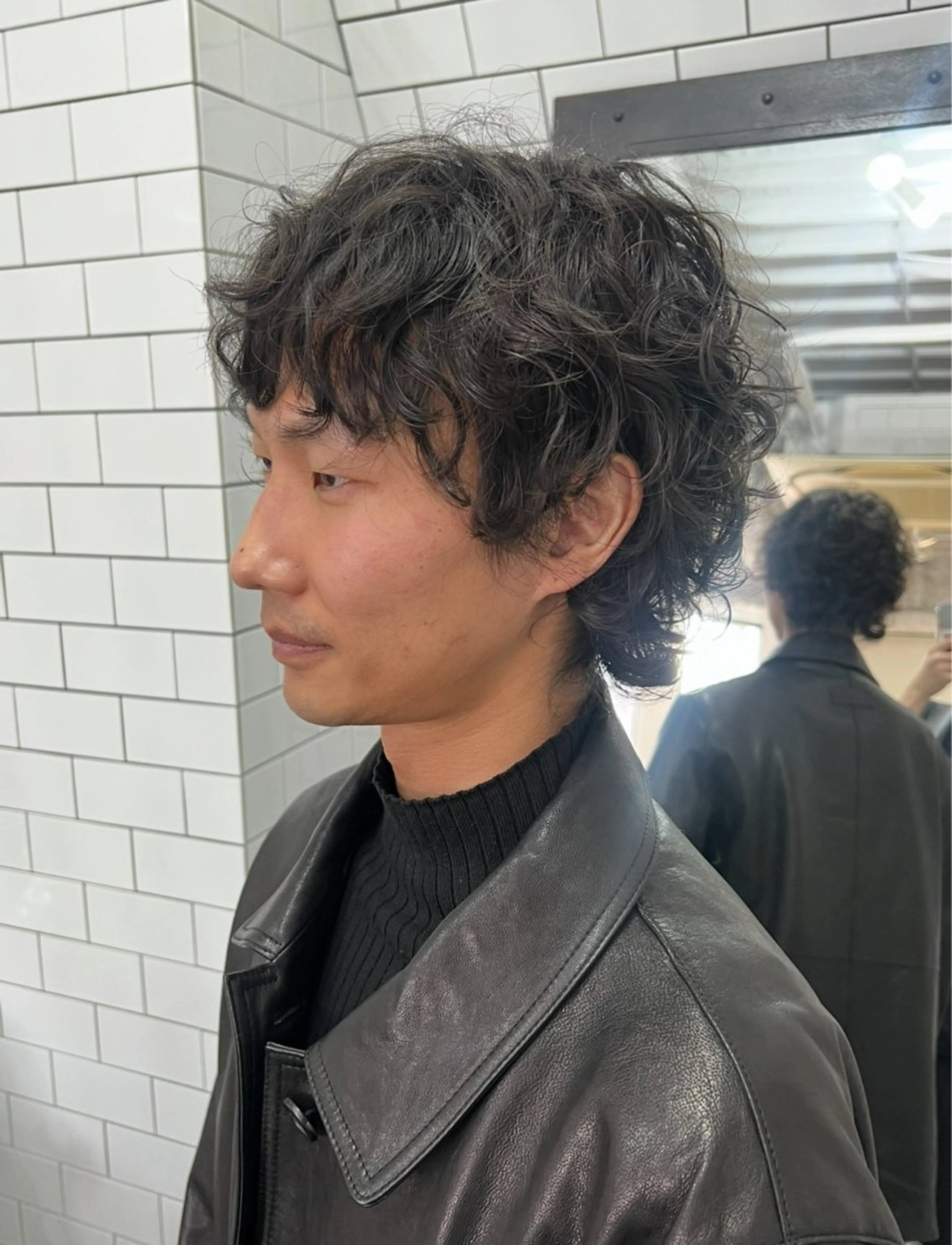 ショート 紙屋町ショート /ボブ　パーマ河内蓮のヘアスタイル