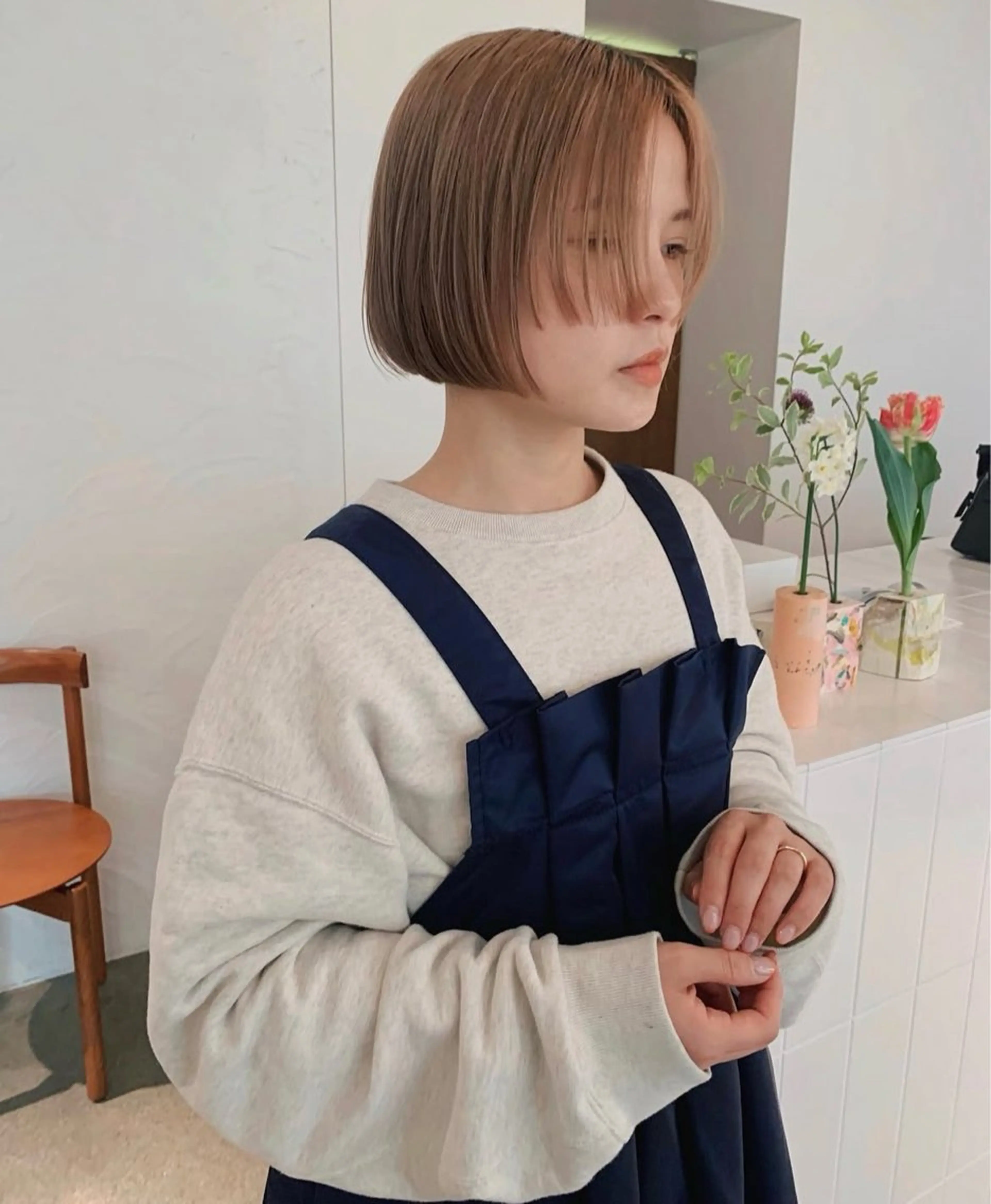 ショート SISU所属・藤原 怜央のヘアスタイル