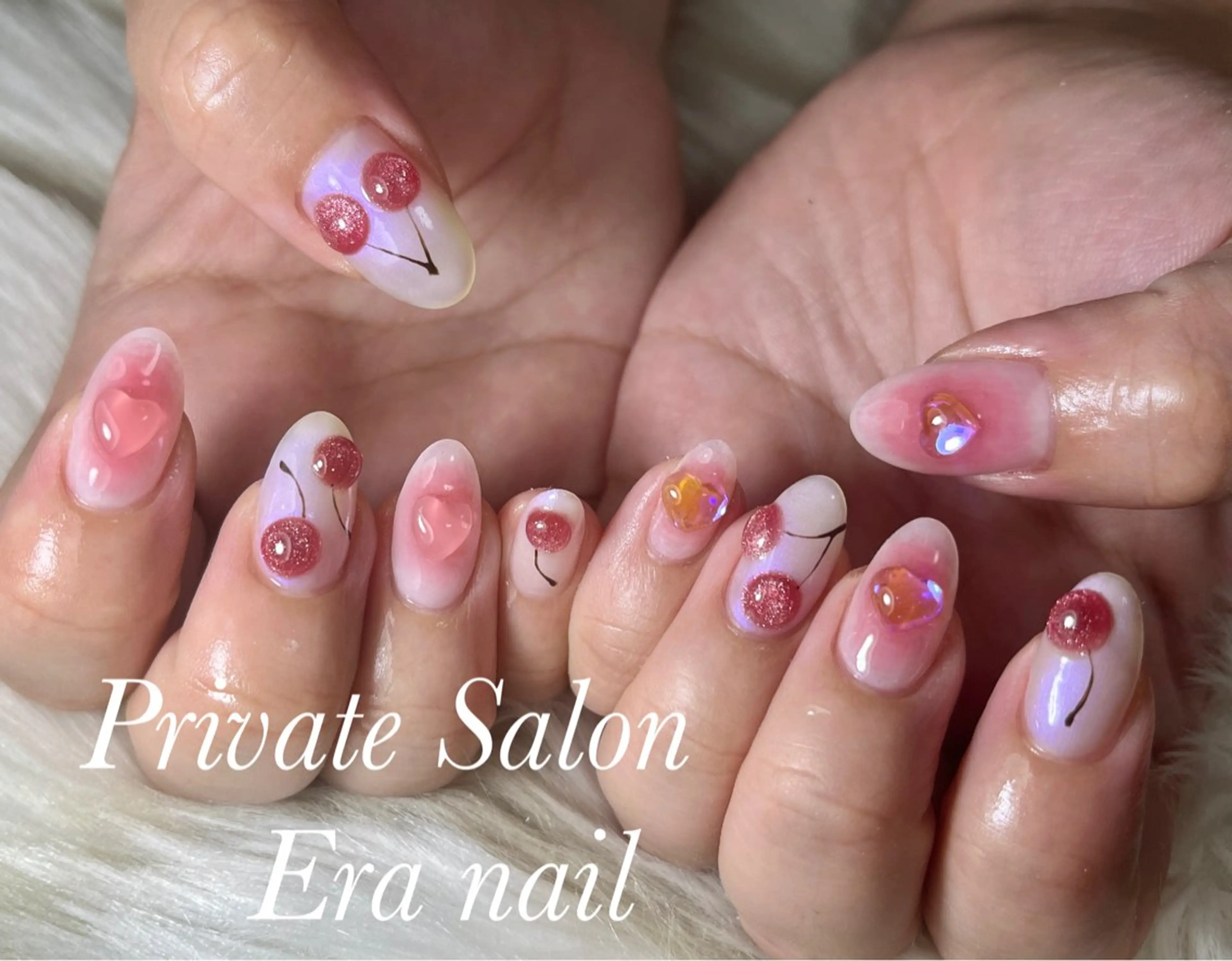 ネイル チークネイル Era nailのネイルデザイン