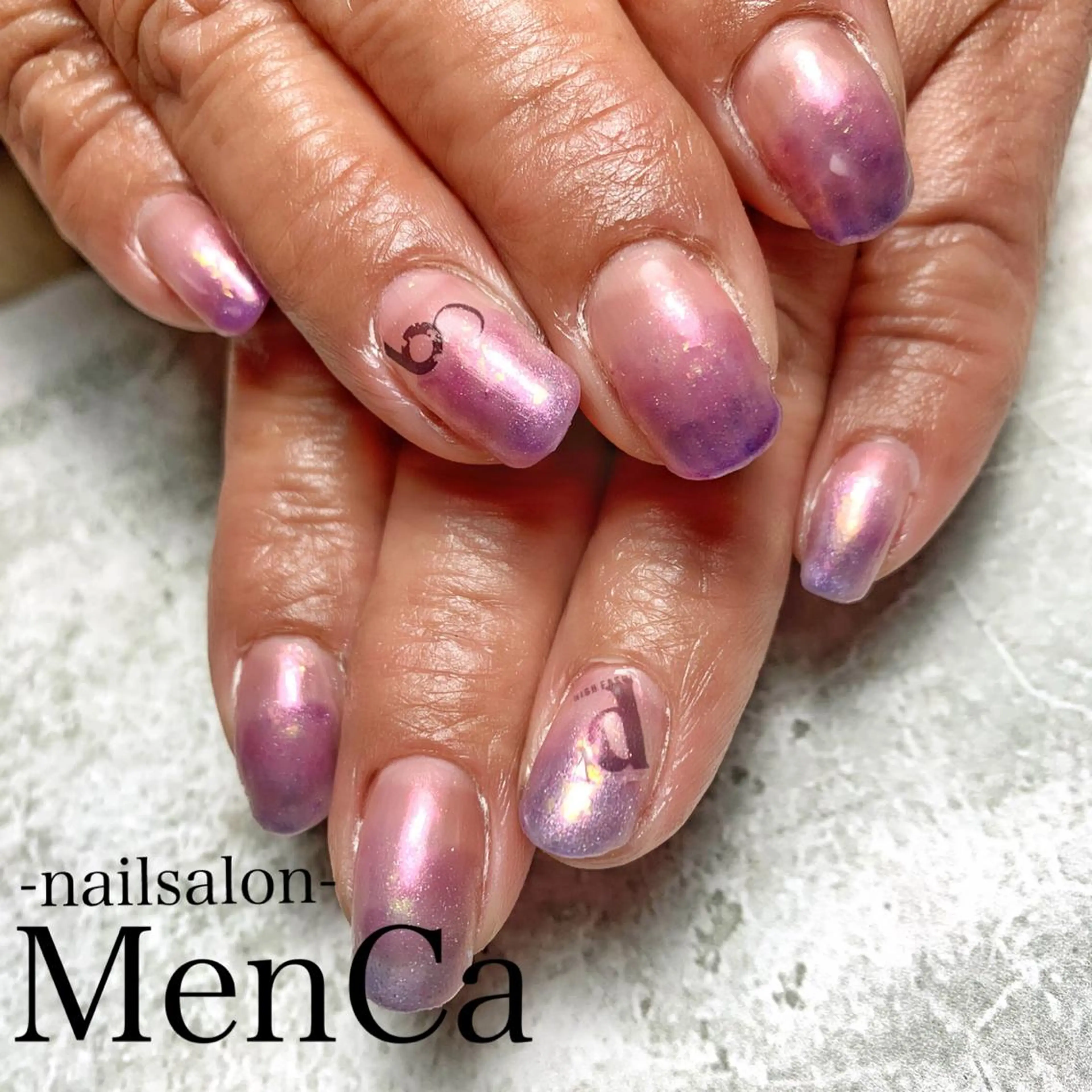 ネイル グラデーション キラキラネイル 持ち込み ハンドネイル 江崎 景子のネイルデザイン