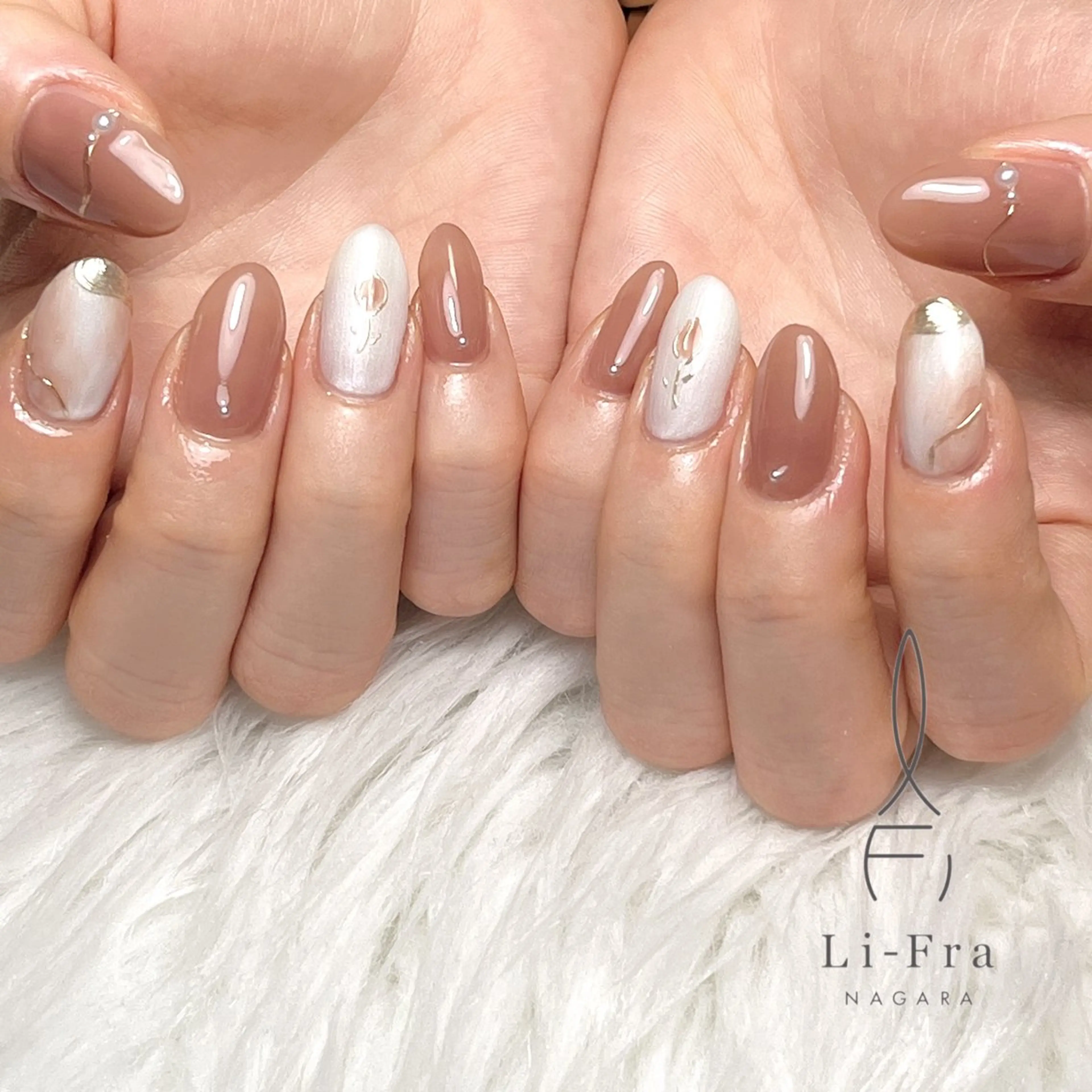 ネイル ハンドネイル Li-Fra JINNOのネイルデザイン