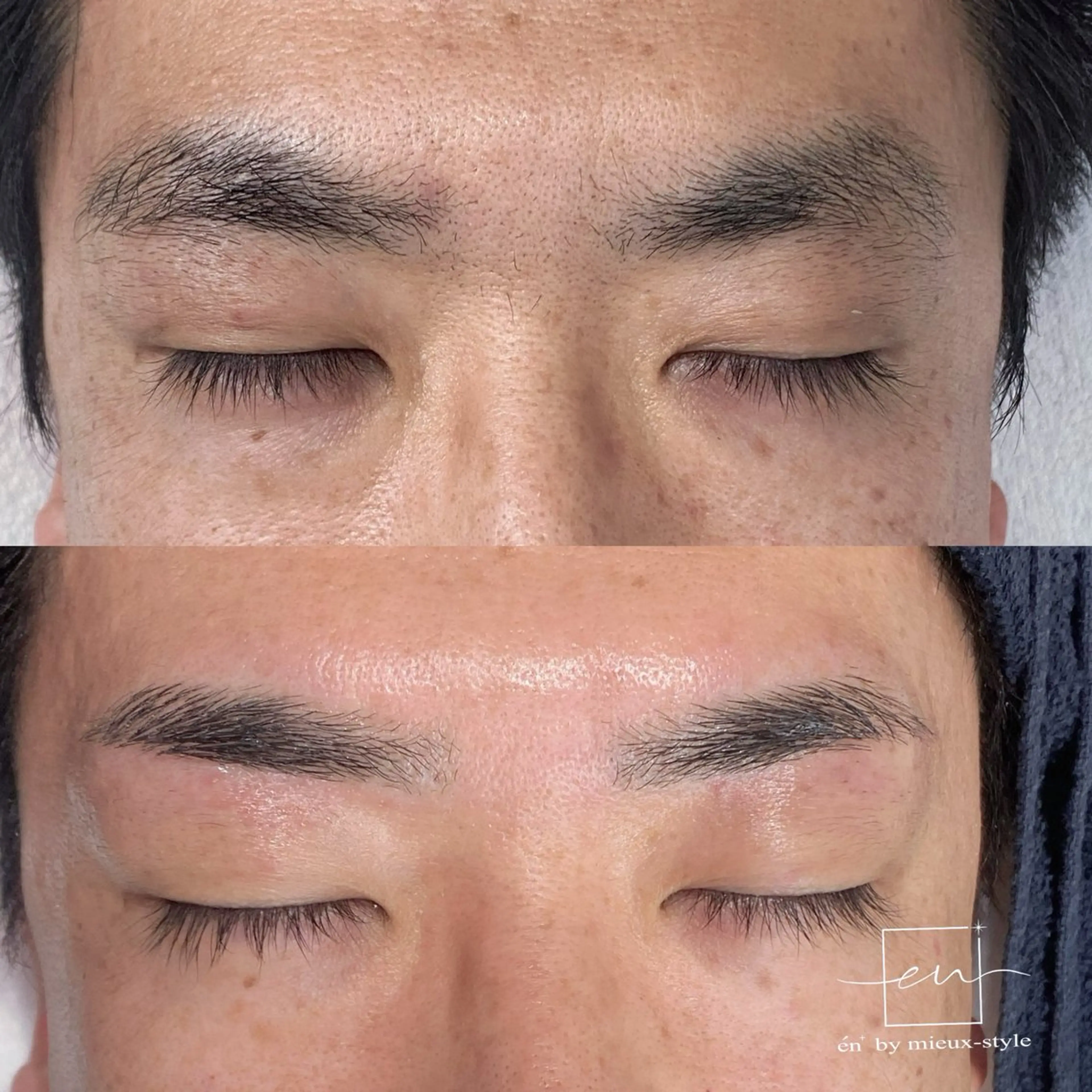 メンズ アイブロウ ワックス脱毛 眉カット その他(アイブロウ) Na0 .en ornerのマツエク・マツパデザイン