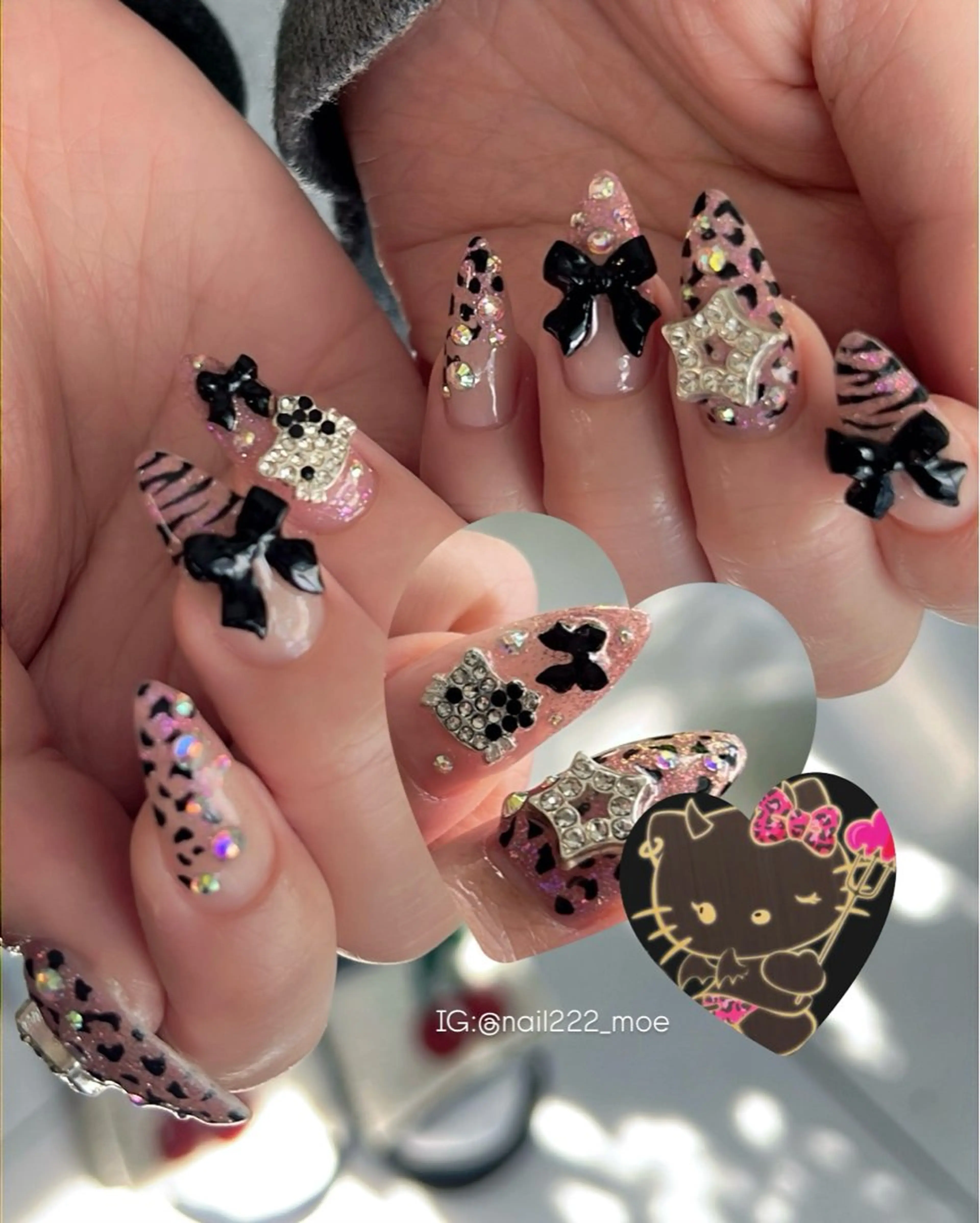 ネイル ハンドネイル ⟡.*222⋰˚☆ MöEのネイルデザイン